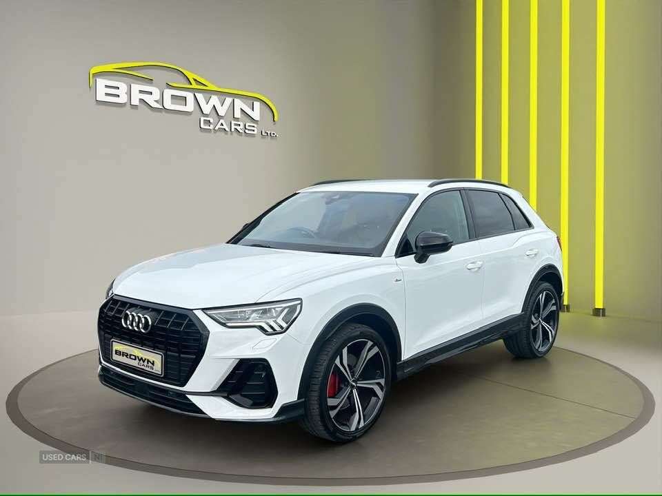 A 2020 AUDI Q3 2.0 TDI 40 Edition 1 SUV 5dr Diesel S Tronic quattro Euro 6 (s/s) (190 ps) A 2020 AUDI Q3 2.0 TDI 40 Edition 1 SUV 5dr Diesel S Tronic quattro Euro 6 (s/s) (190 ps)