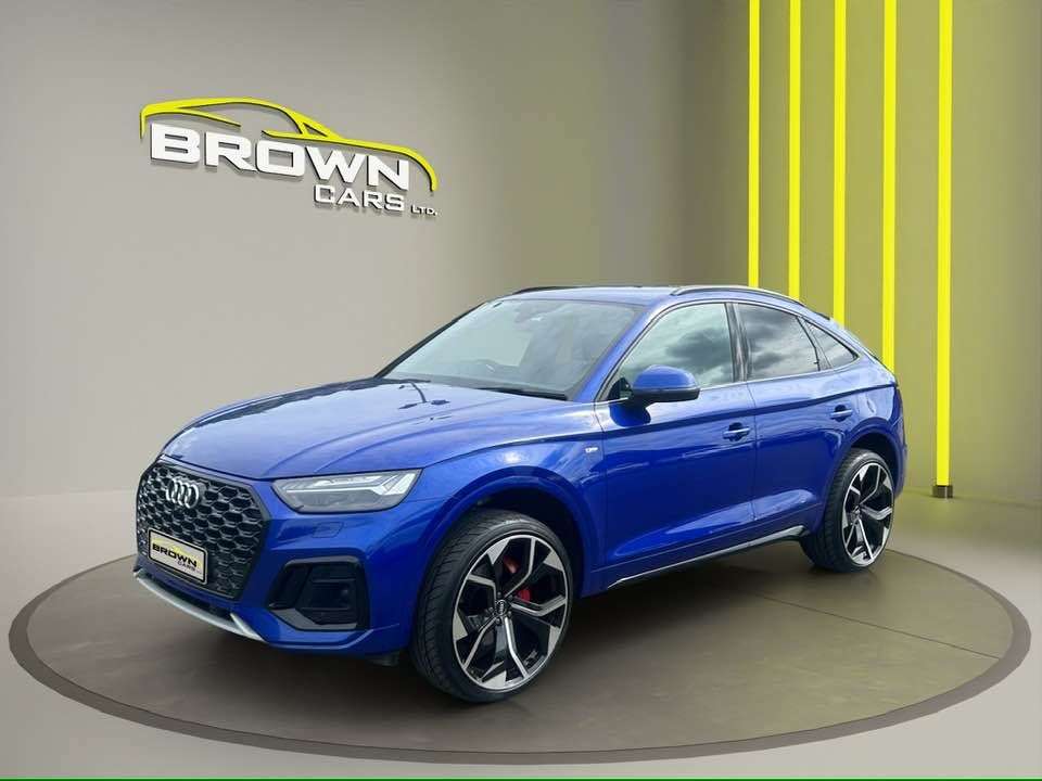 A 2021 AUDI Q5 2.0 TDI 40 S line Sportback 5dr Diesel S Tronic quattro Euro 6 (s/s) (204 p A 2021 AUDI Q5 2.0 TDI 40 S line Sportback 5dr Diesel S Tronic quattro Euro 6 (s/s) (204 p