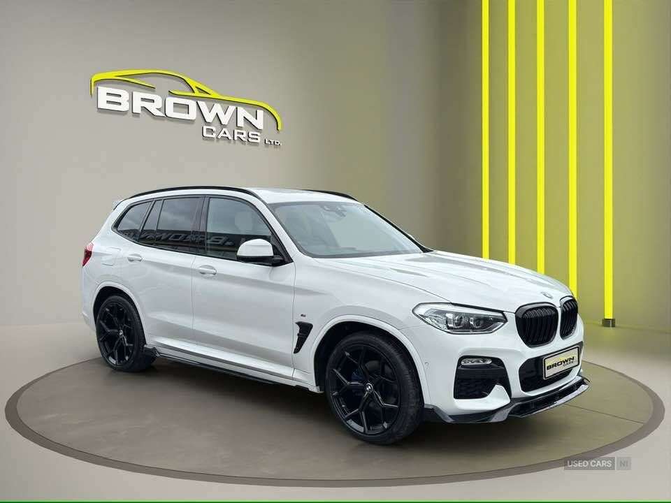A 2018 BMW X3 2.0 20d M Sport SUV 5dr Diesel Auto xDrive Euro 6 (s/s) (190 ps) A 2018 BMW X3 2.0 20d M Sport SUV 5dr Diesel Auto xDrive Euro 6 (s/s) (190 ps)
