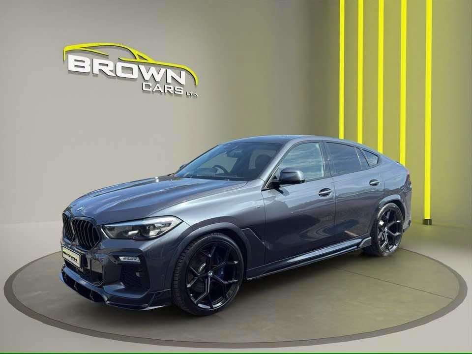 A 2021 BMW X6 3.0 30d MHT M Sport SUV 5dr Diesel Hybrid Auto xDrive Euro 6 (s/s) (286 ps) A 2021 BMW X6 3.0 30d MHT M Sport SUV 5dr Diesel Hybrid Auto xDrive Euro 6 (s/s) (286 ps)