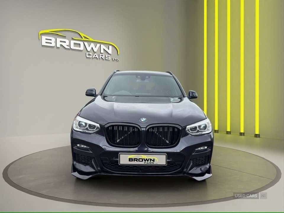 A 2020 BMW X3 2.0 20d MHT M Sport SUV 5dr Diesel Hybrid Auto xDrive Euro 6 (s/s) (190 ps) A 2020 BMW X3 2.0 20d MHT M Sport SUV 5dr Diesel Hybrid Auto xDrive Euro 6 (s/s) (190 ps)