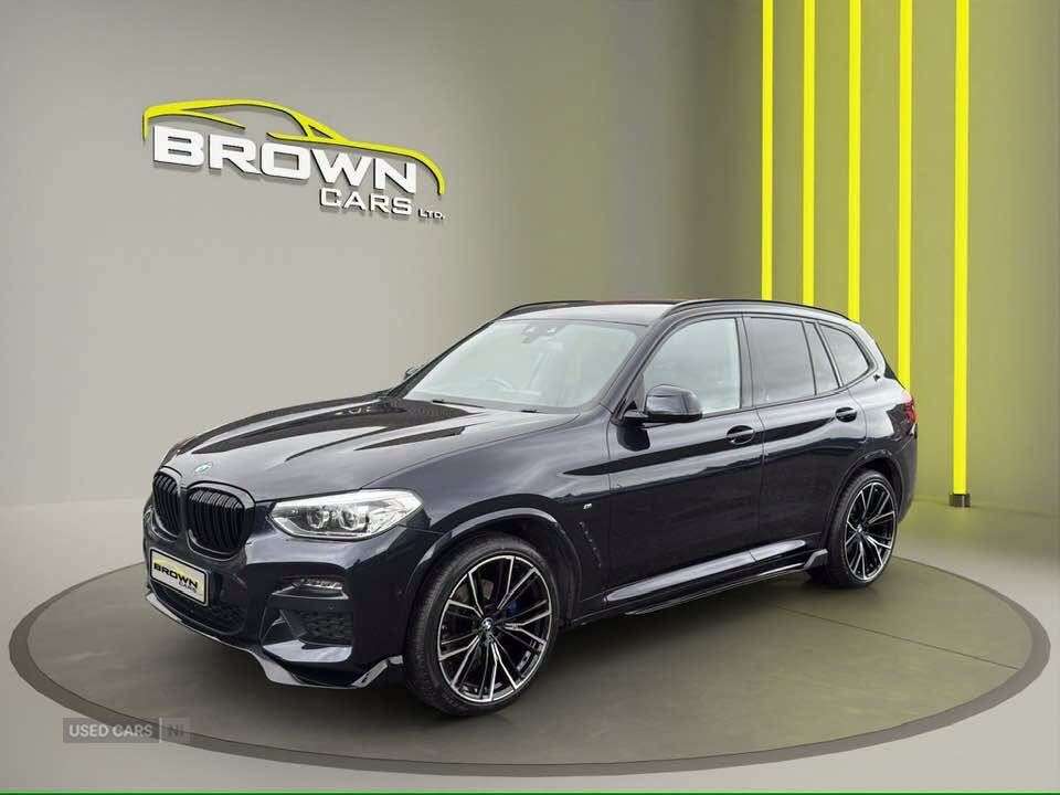 A 2020 BMW X3 2.0 20d MHT M Sport SUV 5dr Diesel Hybrid Auto xDrive Euro 6 (s/s) (190 ps) A 2020 BMW X3 2.0 20d MHT M Sport SUV 5dr Diesel Hybrid Auto xDrive Euro 6 (s/s) (190 ps)