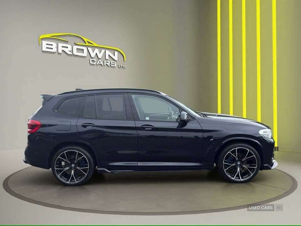 A 2020 BMW X3 2.0 20d MHT M Sport SUV 5dr Diesel Hybrid Auto xDrive Euro 6 (s/s) (190 ps) A 2020 BMW X3 2.0 20d MHT M Sport SUV 5dr Diesel Hybrid Auto xDrive Euro 6 (s/s) (190 ps)