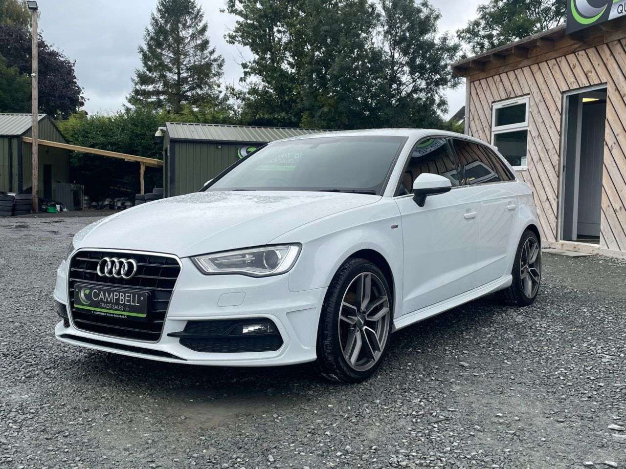 A 2015 AUDI A3 1.6 TDI S line Sportback 5dr Diesel Manual Euro 6 (s/s) (110 ps) A 2015 AUDI A3 1.6 TDI S line Sportback 5dr Diesel Manual Euro 6 (s/s) (110 ps)