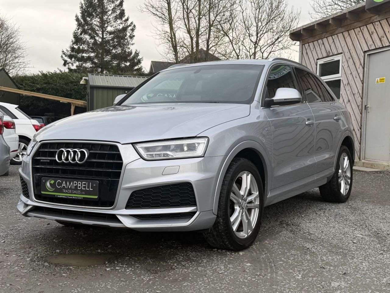 A 2017 AUDI Q3 2.0 TDI S line Edition SUV 5dr Diesel S Tronic quattro Euro 6 (s/s) (184 ps A 2017 AUDI Q3 2.0 TDI S line Edition SUV 5dr Diesel S Tronic quattro Euro 6 (s/s) (184 ps