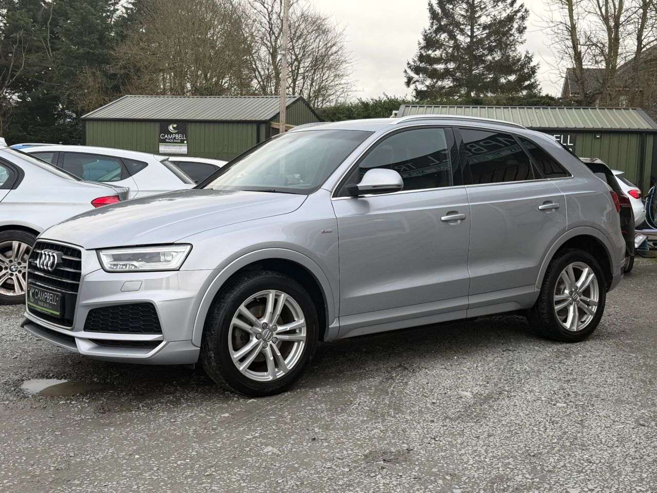 A 2017 AUDI Q3 2.0 TDI S line Edition SUV 5dr Diesel S Tronic quattro Euro 6 (s/s) (184 ps A 2017 AUDI Q3 2.0 TDI S line Edition SUV 5dr Diesel S Tronic quattro Euro 6 (s/s) (184 ps