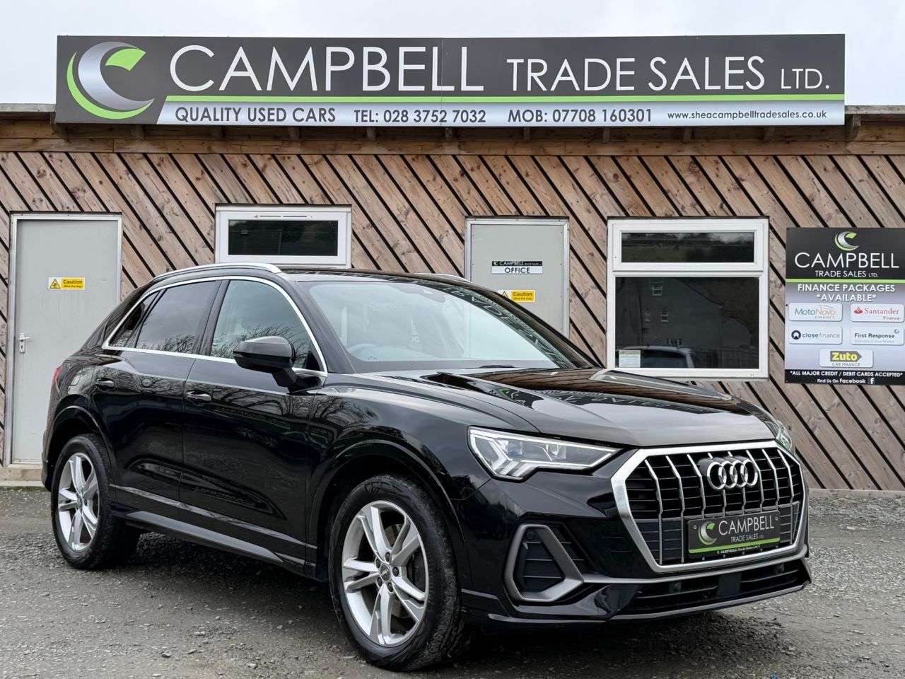 A 2019 AUDI Q3 2.0 TDI 40 S line SUV 5dr Diesel S Tronic quattro Euro 6 (s/s) (190 ps) A 2019 AUDI Q3 2.0 TDI 40 S line SUV 5dr Diesel S Tronic quattro Euro 6 (s/s) (190 ps)