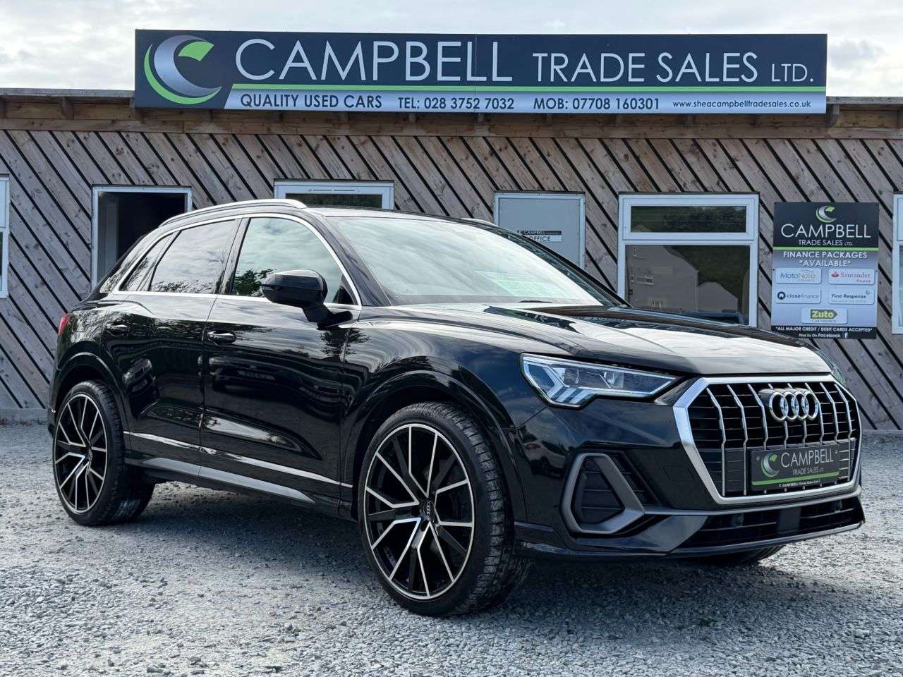 A 2019 AUDI Q3 2.0 TDI 40 S line SUV 5dr Diesel S Tronic quattro Euro 6 (s/s) (190 ps) A 2019 AUDI Q3 2.0 TDI 40 S line SUV 5dr Diesel S Tronic quattro Euro 6 (s/s) (190 ps)