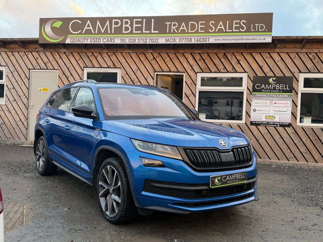 A 2020 SKODA KODIAQ 2.0 TDI SportLine SUV 5dr Diesel DSG 4WD Euro 6 (s/s) (7 Seat) (190 ps) A 2020 SKODA KODIAQ 2.0 TDI SportLine SUV 5dr Diesel DSG 4WD Euro 6 (s/s) (7 Seat) (190 ps)