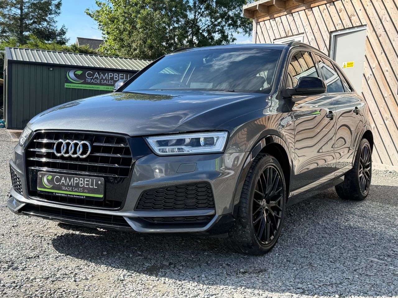 A 2017 AUDI Q3 2.0 TDI Black Edition SUV 5dr Diesel Manual quattro Euro 6 (s/s) (150 ps) A 2017 AUDI Q3 2.0 TDI Black Edition SUV 5dr Diesel Manual quattro Euro 6 (s/s) (150 ps)