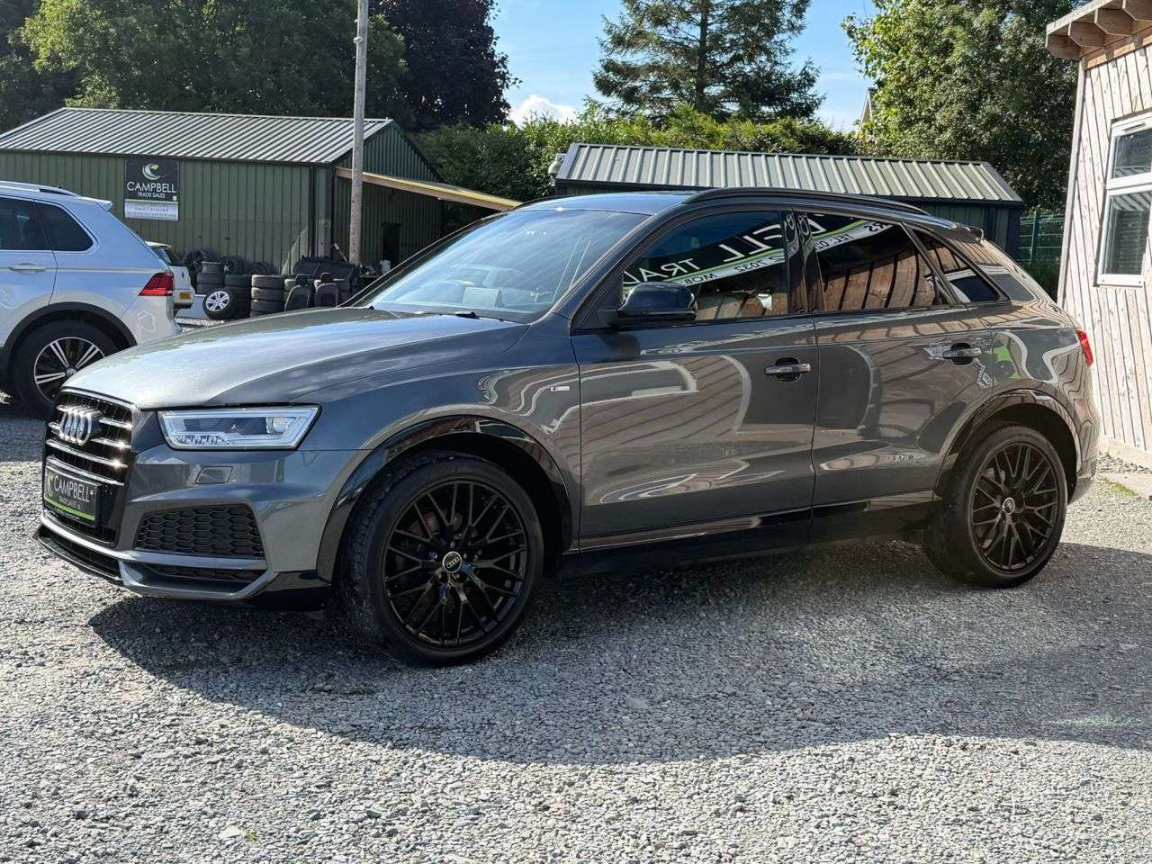 A 2017 AUDI Q3 2.0 TDI Black Edition SUV 5dr Diesel Manual quattro Euro 6 (s/s) (150 ps) A 2017 AUDI Q3 2.0 TDI Black Edition SUV 5dr Diesel Manual quattro Euro 6 (s/s) (150 ps)