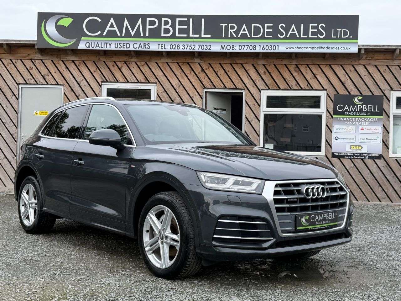 A 2019 AUDI Q5 2.0 TDI 40 S line SUV 5dr Diesel S Tronic quattro Euro 6 (s/s) (190 ps) A 2019 AUDI Q5 2.0 TDI 40 S line SUV 5dr Diesel S Tronic quattro Euro 6 (s/s) (190 ps)