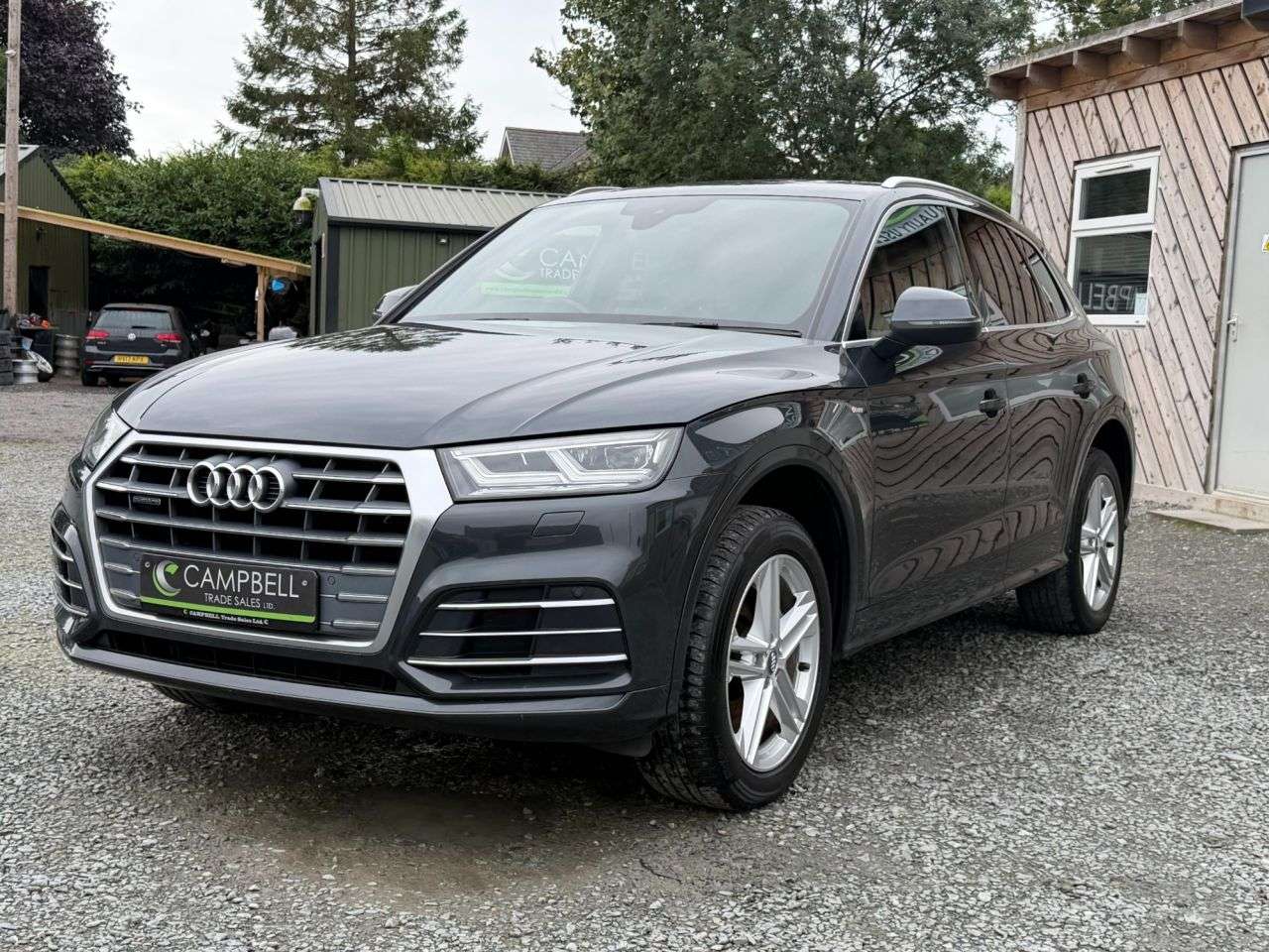 A 2019 AUDI Q5 2.0 TDI 40 S line SUV 5dr Diesel S Tronic quattro Euro 6 (s/s) (190 ps) A 2019 AUDI Q5 2.0 TDI 40 S line SUV 5dr Diesel S Tronic quattro Euro 6 (s/s) (190 ps)