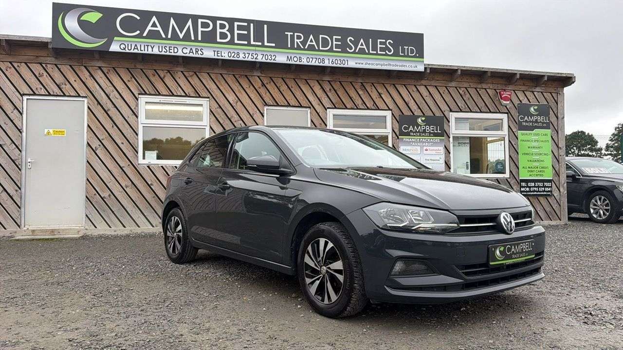 A 2019 VOLKSWAGEN POLO 1.0 TSI GPF SE Hatchback 5dr Petrol Manual Euro 6 (s/s) (95 ps) A 2019 VOLKSWAGEN POLO 1.0 TSI GPF SE Hatchback 5dr Petrol Manual Euro 6 (s/s) (95 ps)