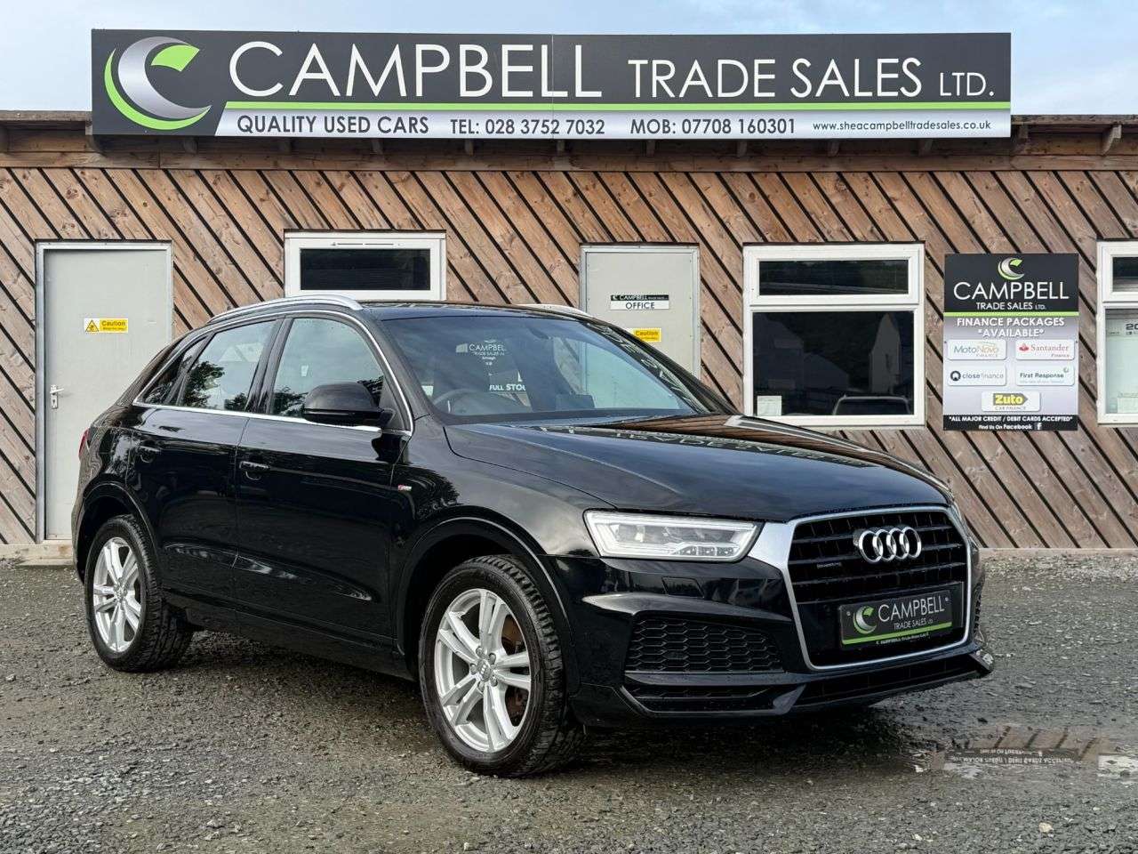 A 2018 AUDI Q3 2.0 TDI S line Edition SUV 5dr Diesel Manual quattro Euro 6 (s/s) (150 ps) A 2018 AUDI Q3 2.0 TDI S line Edition SUV 5dr Diesel Manual quattro Euro 6 (s/s) (150 ps)
