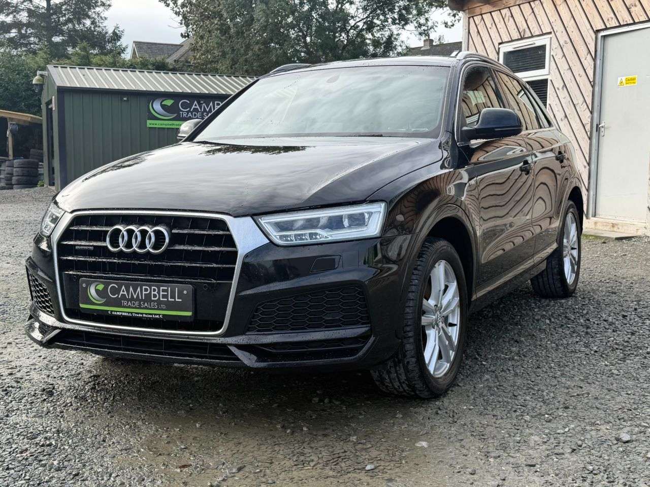 A 2018 AUDI Q3 2.0 TDI S line Edition SUV 5dr Diesel Manual quattro Euro 6 (s/s) (150 ps) A 2018 AUDI Q3 2.0 TDI S line Edition SUV 5dr Diesel Manual quattro Euro 6 (s/s) (150 ps)