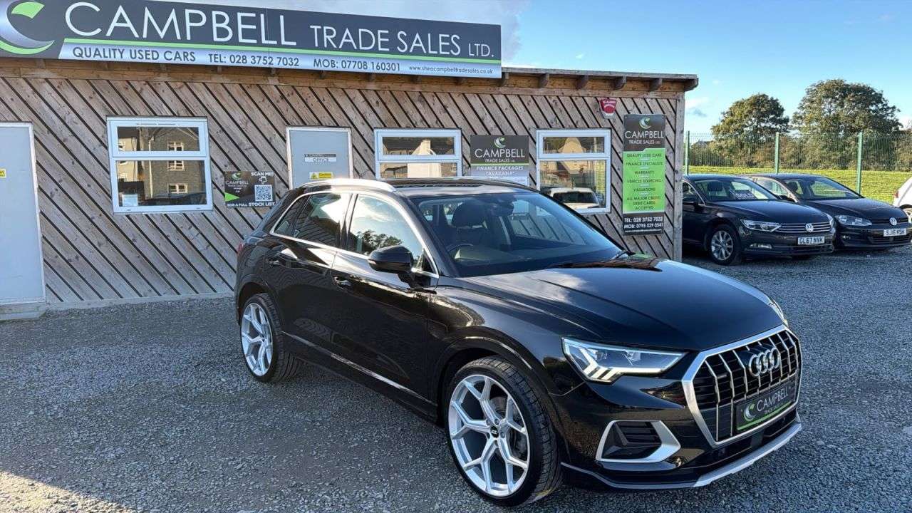 A 2019 AUDI Q3 2.0 TDI 35 Sport SUV 5dr Diesel Manual quattro Euro 6 (s/s) (150 ps) A 2019 AUDI Q3 2.0 TDI 35 Sport SUV 5dr Diesel Manual quattro Euro 6 (s/s) (150 ps)