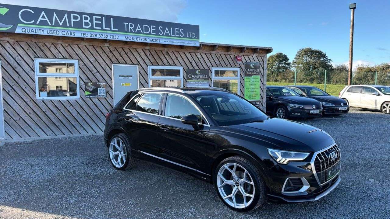 A 2019 AUDI Q3 2.0 TDI 35 Sport SUV 5dr Diesel Manual quattro Euro 6 (s/s) (150 ps) A 2019 AUDI Q3 2.0 TDI 35 Sport SUV 5dr Diesel Manual quattro Euro 6 (s/s) (150 ps)