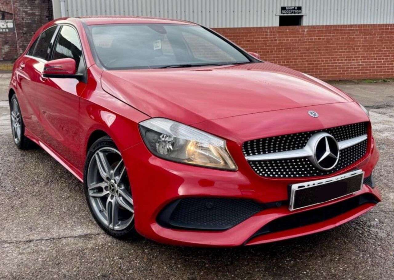 A 2018 MERCEDES-BENZ A-CLASS 1.5 A180d AMG Line Hatchback 5dr Diesel 7G-DCT Euro 6 (s/s) (109 ps) A 2018 MERCEDES-BENZ A-CLASS 1.5 A180d AMG Line Hatchback 5dr Diesel 7G-DCT Euro 6 (s/s) (109 ps)