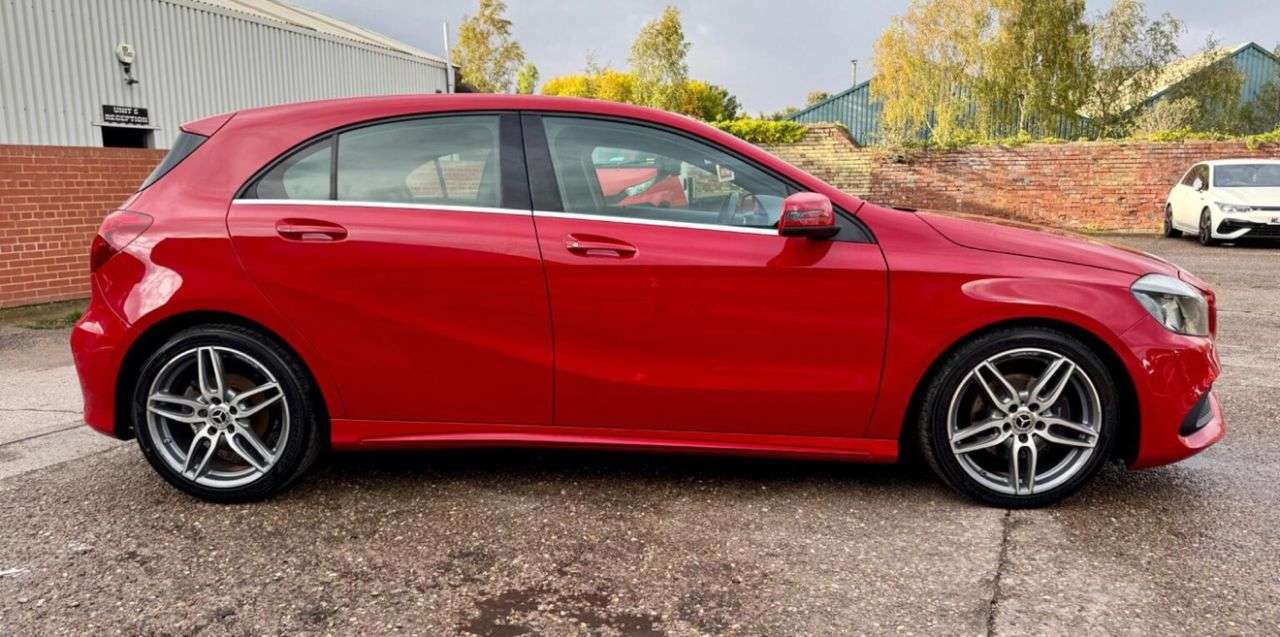 A 2018 MERCEDES-BENZ A-CLASS 1.5 A180d AMG Line Hatchback 5dr Diesel 7G-DCT Euro 6 (s/s) (109 ps) A 2018 MERCEDES-BENZ A-CLASS 1.5 A180d AMG Line Hatchback 5dr Diesel 7G-DCT Euro 6 (s/s) (109 ps)