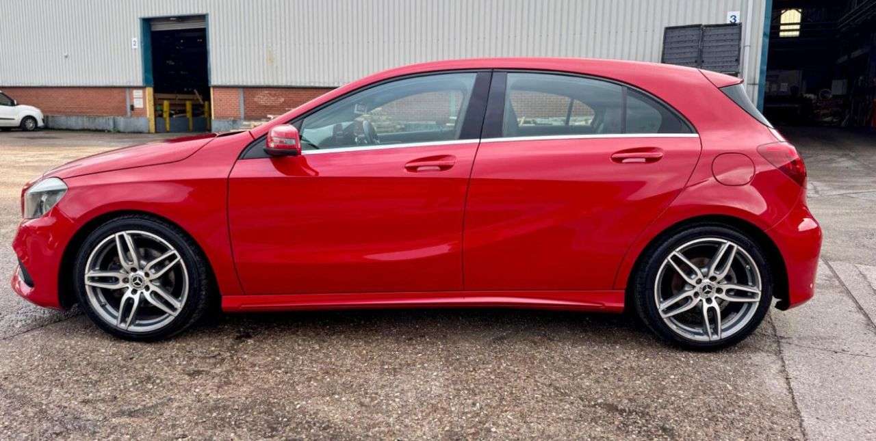A 2018 MERCEDES-BENZ A-CLASS 1.5 A180d AMG Line Hatchback 5dr Diesel 7G-DCT Euro 6 (s/s) (109 ps) A 2018 MERCEDES-BENZ A-CLASS 1.5 A180d AMG Line Hatchback 5dr Diesel 7G-DCT Euro 6 (s/s) (109 ps)