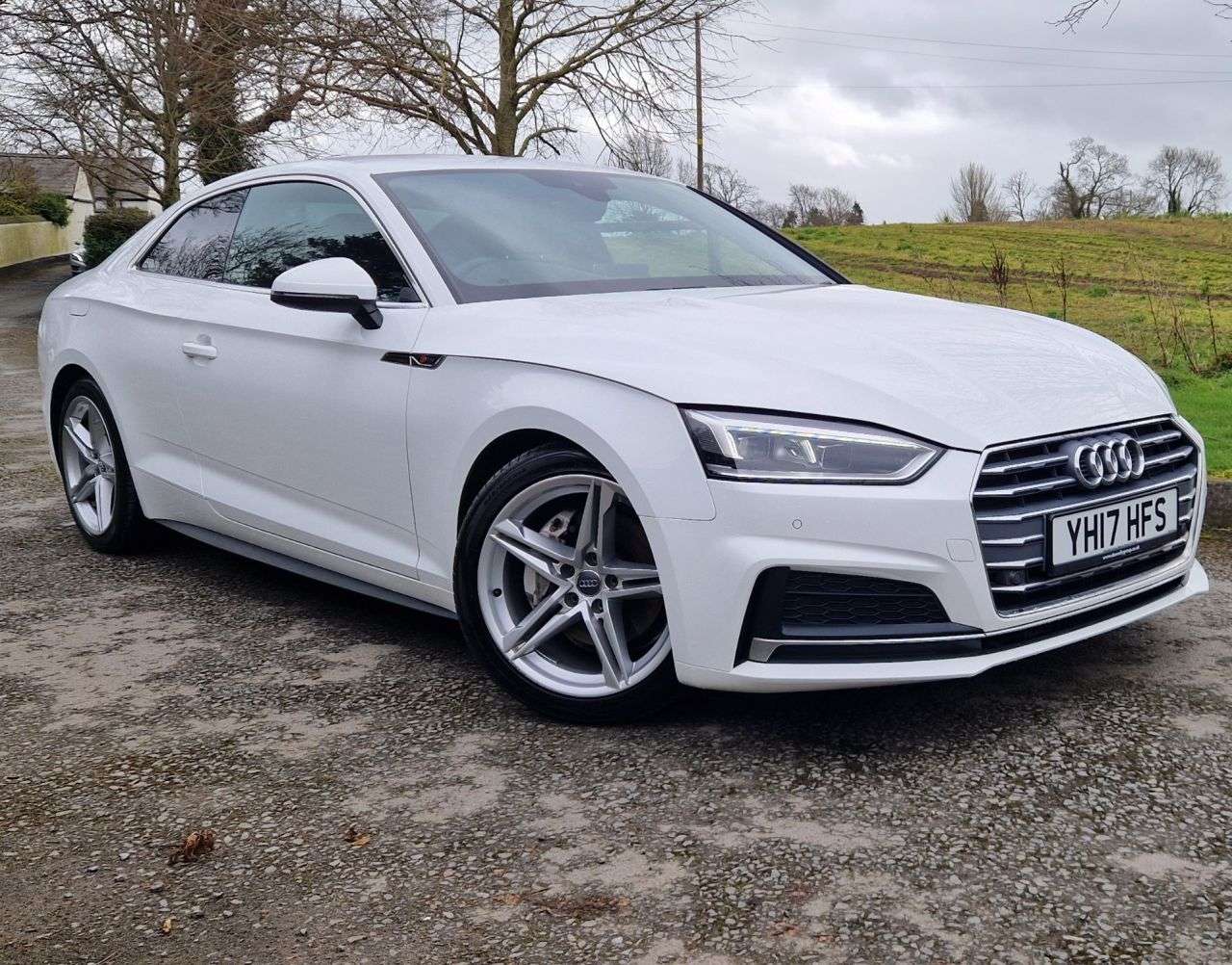 A 2017 AUDI A5 2.0 TDI S line Coupe 2dr Diesel S Tronic Euro 6 (s/s) (190 ps) A 2017 AUDI A5 2.0 TDI S line Coupe 2dr Diesel S Tronic Euro 6 (s/s) (190 ps)