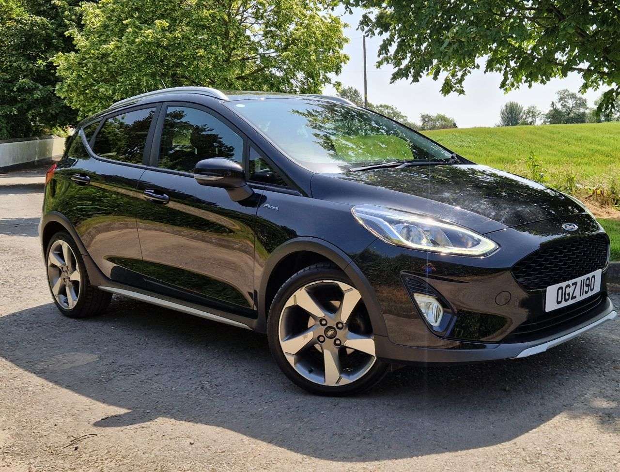 A 2019 FORD FIESTA 1.0T EcoBoost GPF Active 1 Hatchback 5dr Petrol Manual Euro 6 (s/s) (100 ps A 2019 FORD FIESTA 1.0T EcoBoost GPF Active 1 Hatchback 5dr Petrol Manual Euro 6 (s/s) (100 ps