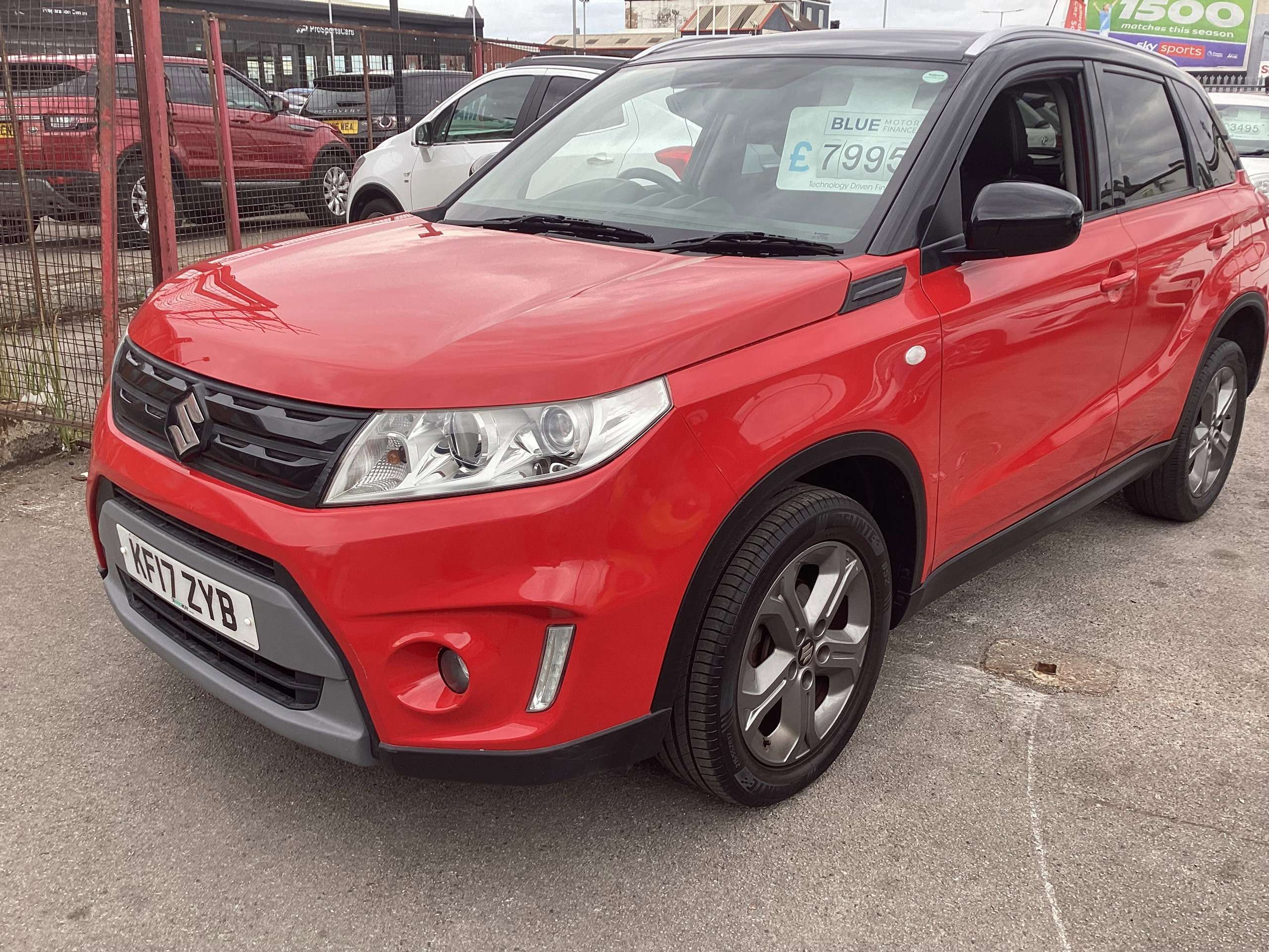 A 2017 SUZUKI VITARA 1.6 SZ-T SUV 5dr Petrol Manual Euro 6 (s/s) (120 ps) A 2017 SUZUKI VITARA 1.6 SZ-T SUV 5dr Petrol Manual Euro 6 (s/s) (120 ps)