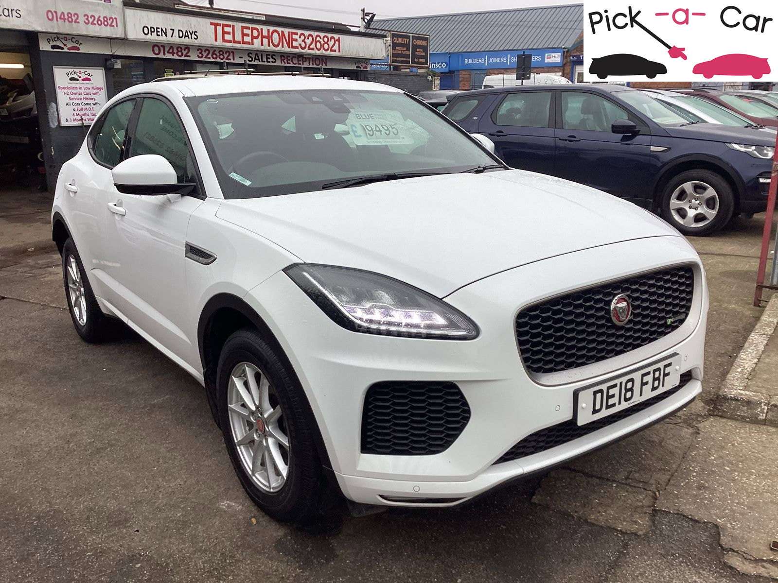 A 2018 JAGUAR E-PACE 2.0 D150 R-Dynamic SUV 5dr Diesel Manual Euro 6 (s/s) (150 ps) A 2018 JAGUAR E-PACE 2.0 D150 R-Dynamic SUV 5dr Diesel Manual Euro 6 (s/s) (150 ps)