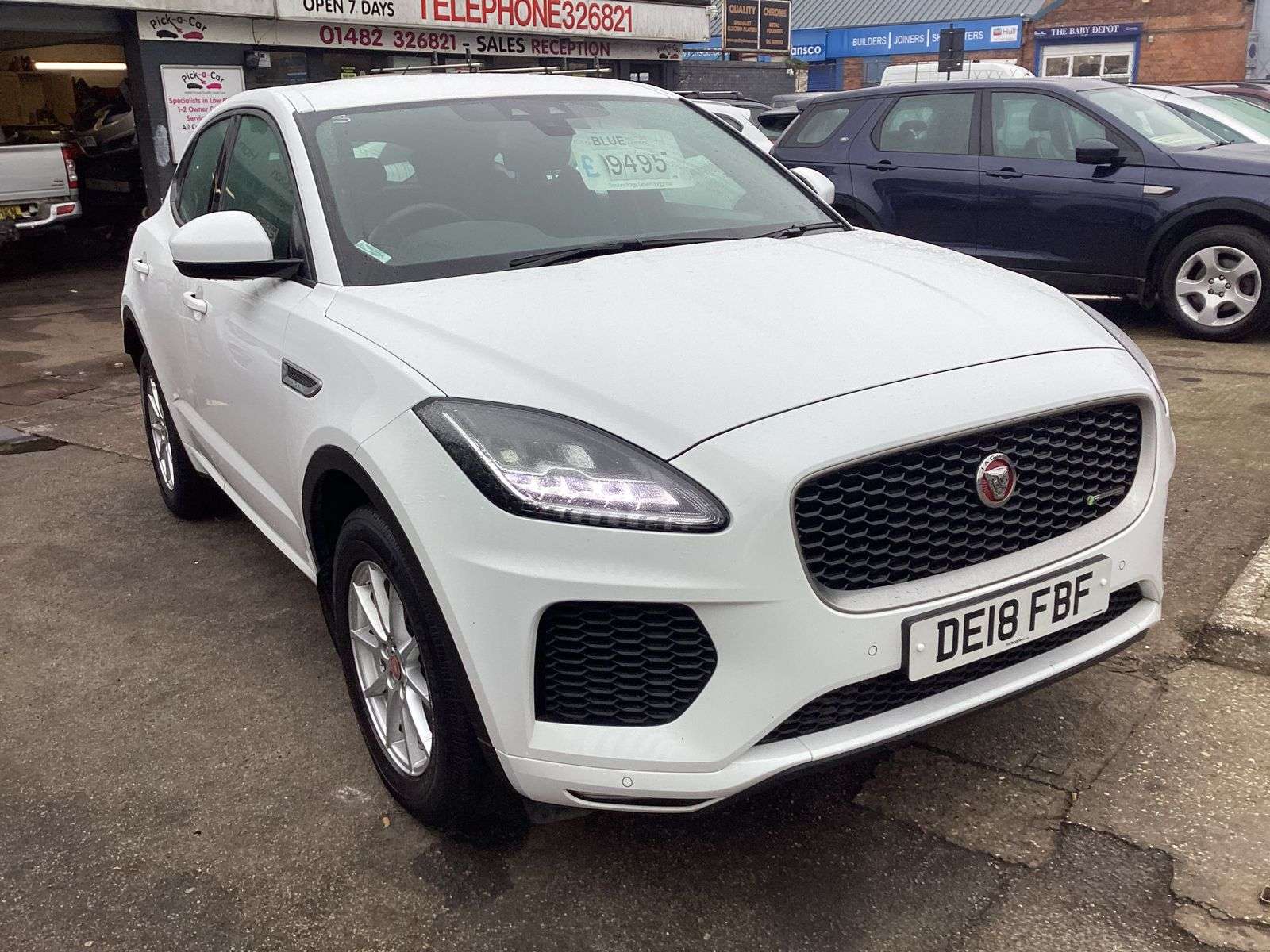 A 2018 JAGUAR E-PACE 2.0 D150 R-Dynamic SUV 5dr Diesel Manual Euro 6 (s/s) (150 ps) A 2018 JAGUAR E-PACE 2.0 D150 R-Dynamic SUV 5dr Diesel Manual Euro 6 (s/s) (150 ps)