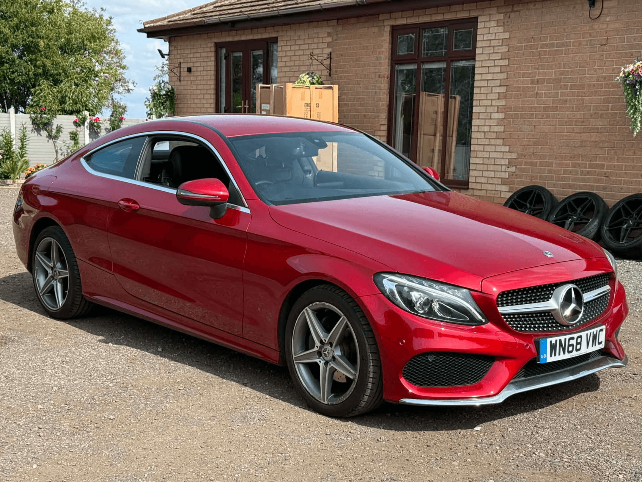 A 2018 MERCEDES-BENZ C CLASS 2.1 C220d AMG Line Coupe 2dr Diesel G-Tronic+ Euro 6 (s/s) (170 ps) A 2018 MERCEDES-BENZ C CLASS 2.1 C220d AMG Line Coupe 2dr Diesel G-Tronic+ Euro 6 (s/s) (170 ps)