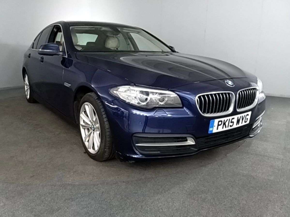 A 2015 BMW 5 SERIES 2.0L 520d SE Auto Saloon 4dr Diesel Automatic Euro 6 (188 bhp) A 2015 BMW 5 SERIES 2.0L 520d SE Auto Saloon 4dr Diesel Automatic Euro 6 (188 bhp)