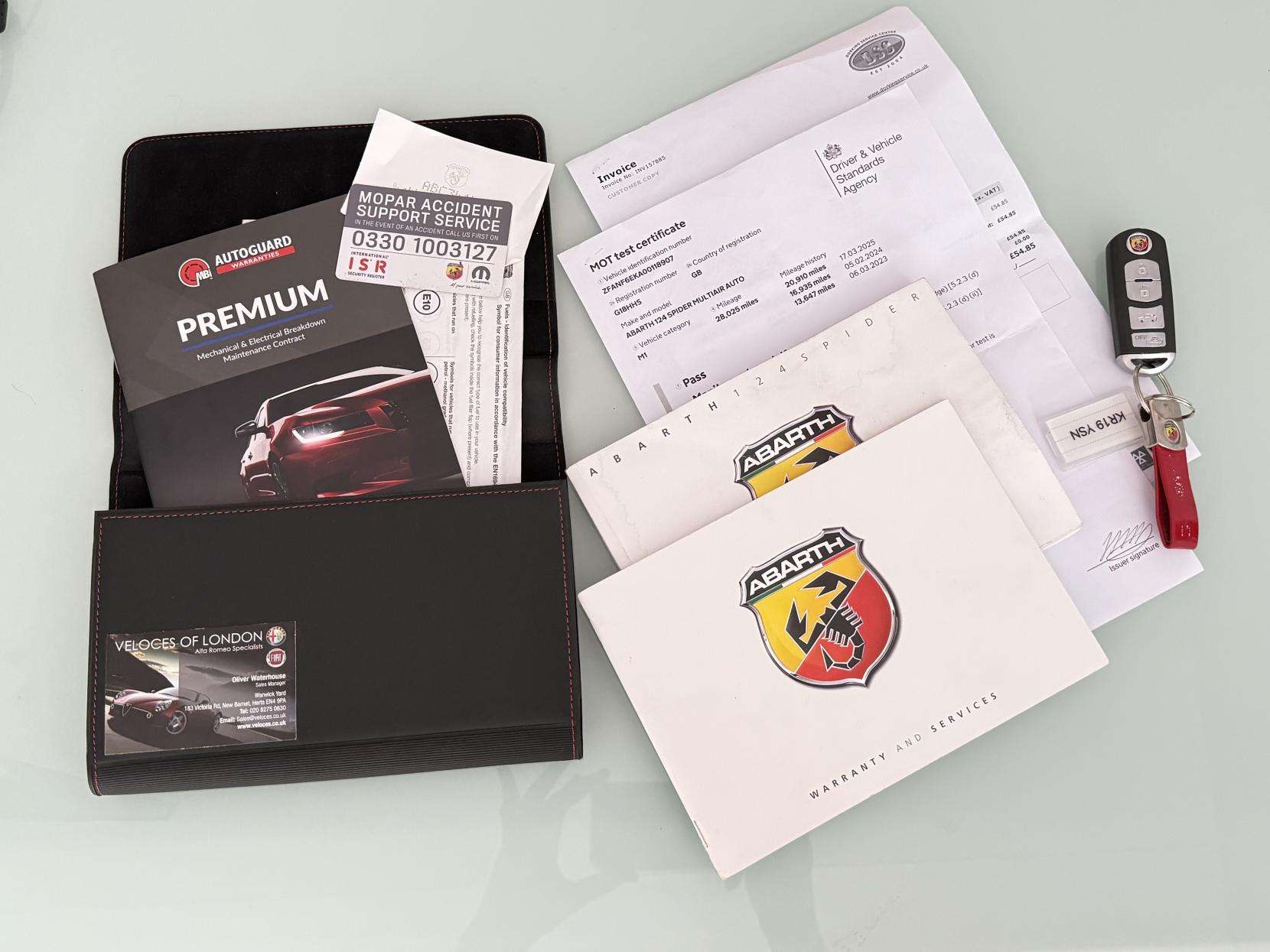 2019 ABARTH 124 SPIDER 2019 ABARTH 124 SPIDER
