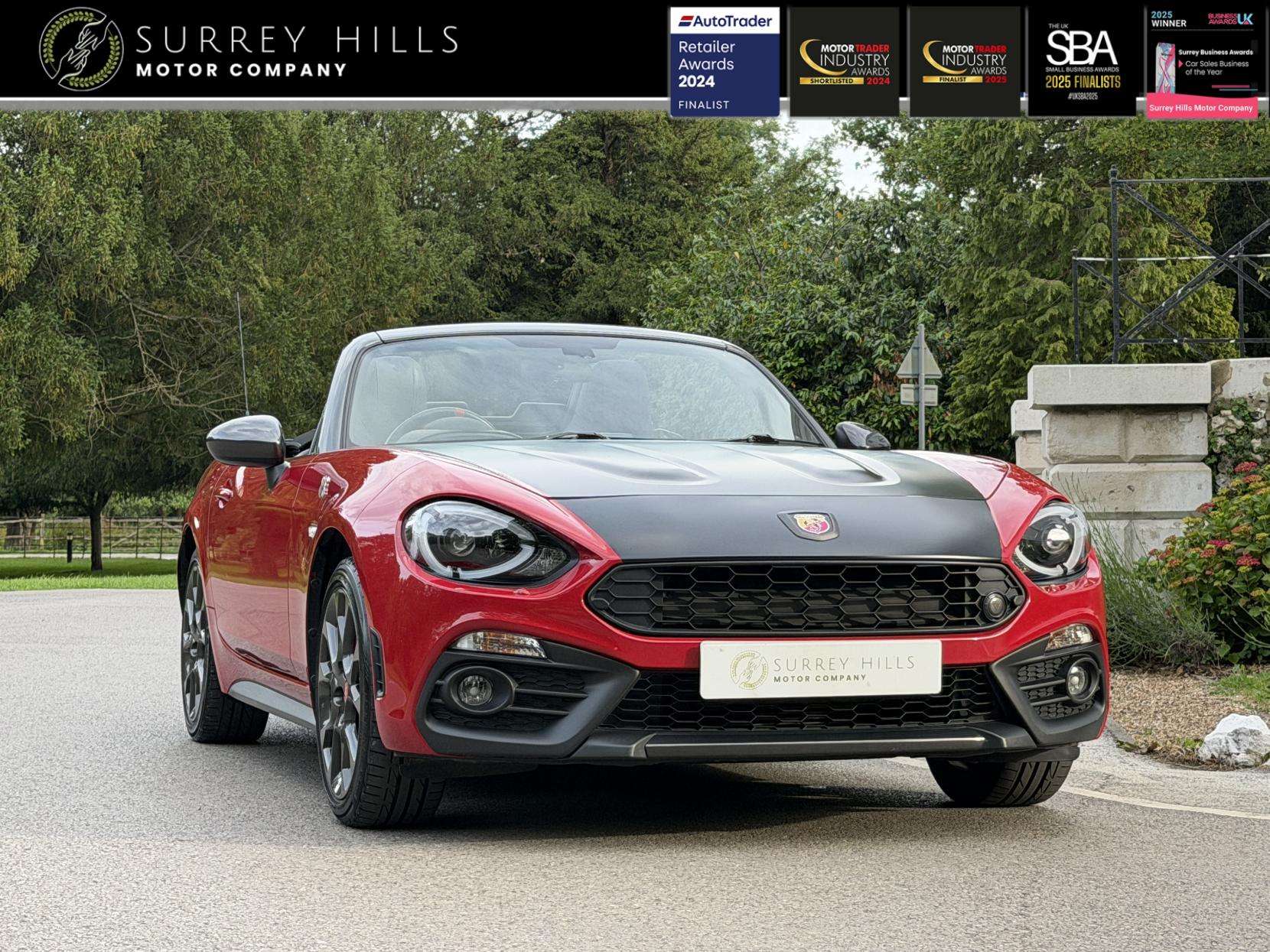 A 2019 ABARTH 124 SPIDER 1.4 MultiAir Convertible 2dr Petrol Auto Euro 6 (170 ps) A 2019 ABARTH 124 SPIDER 1.4 MultiAir Convertible 2dr Petrol Auto Euro 6 (170 ps)