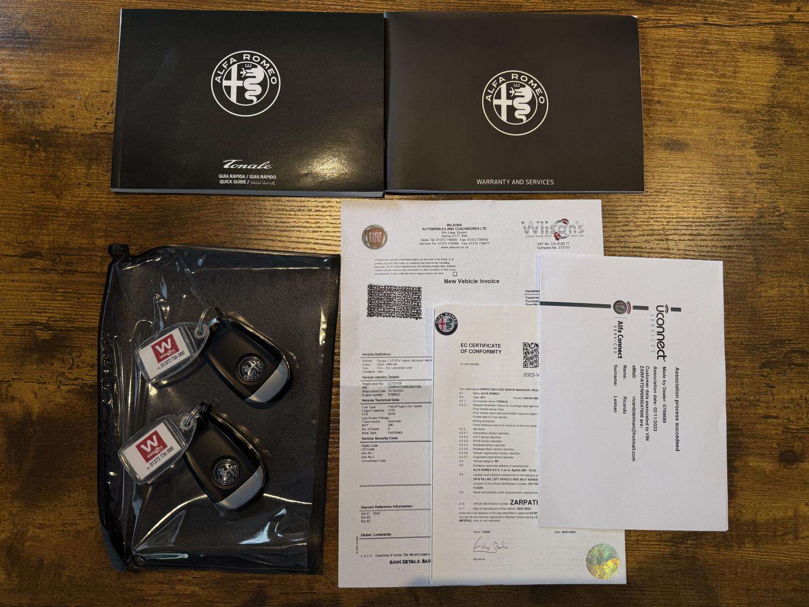 2023 ALFA ROMEO TONALE 2023 ALFA ROMEO TONALE
