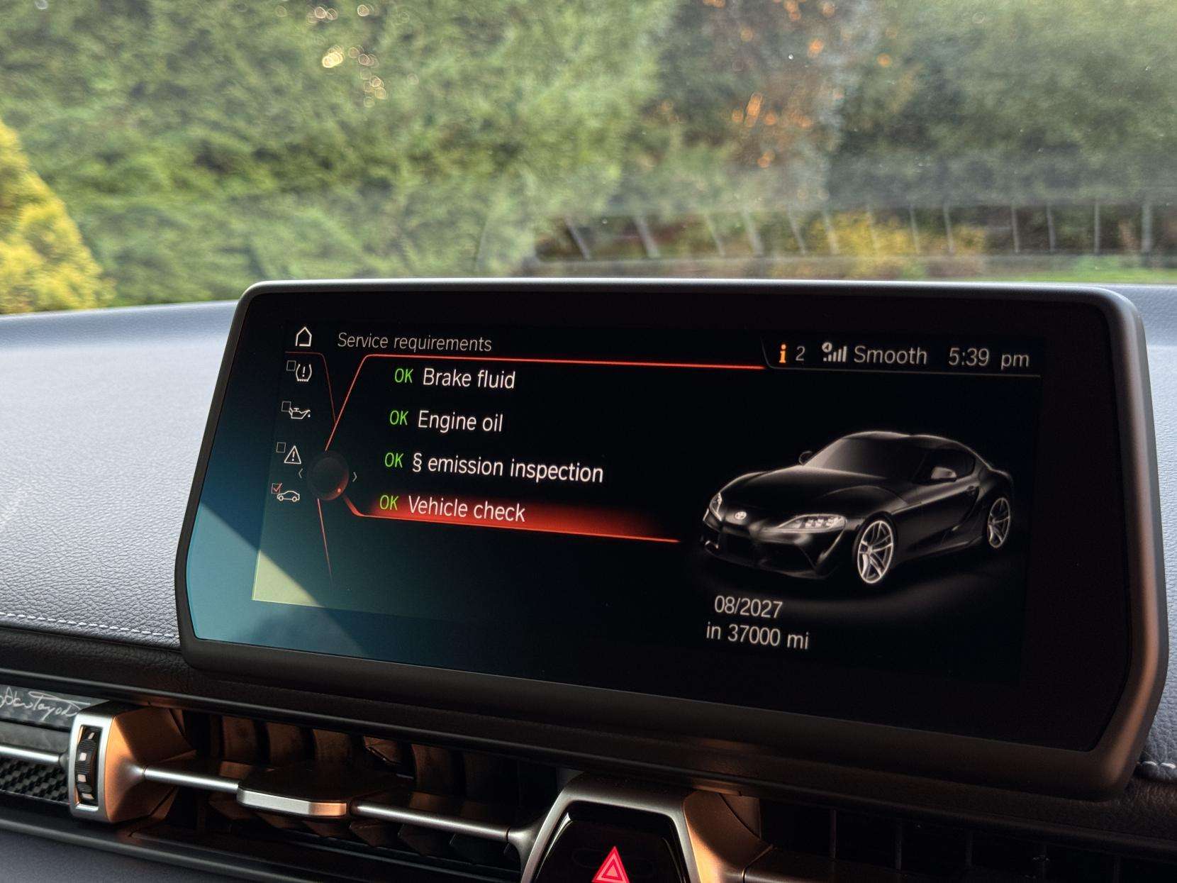 2019 TOYOTA SUPRA 2019 TOYOTA SUPRA