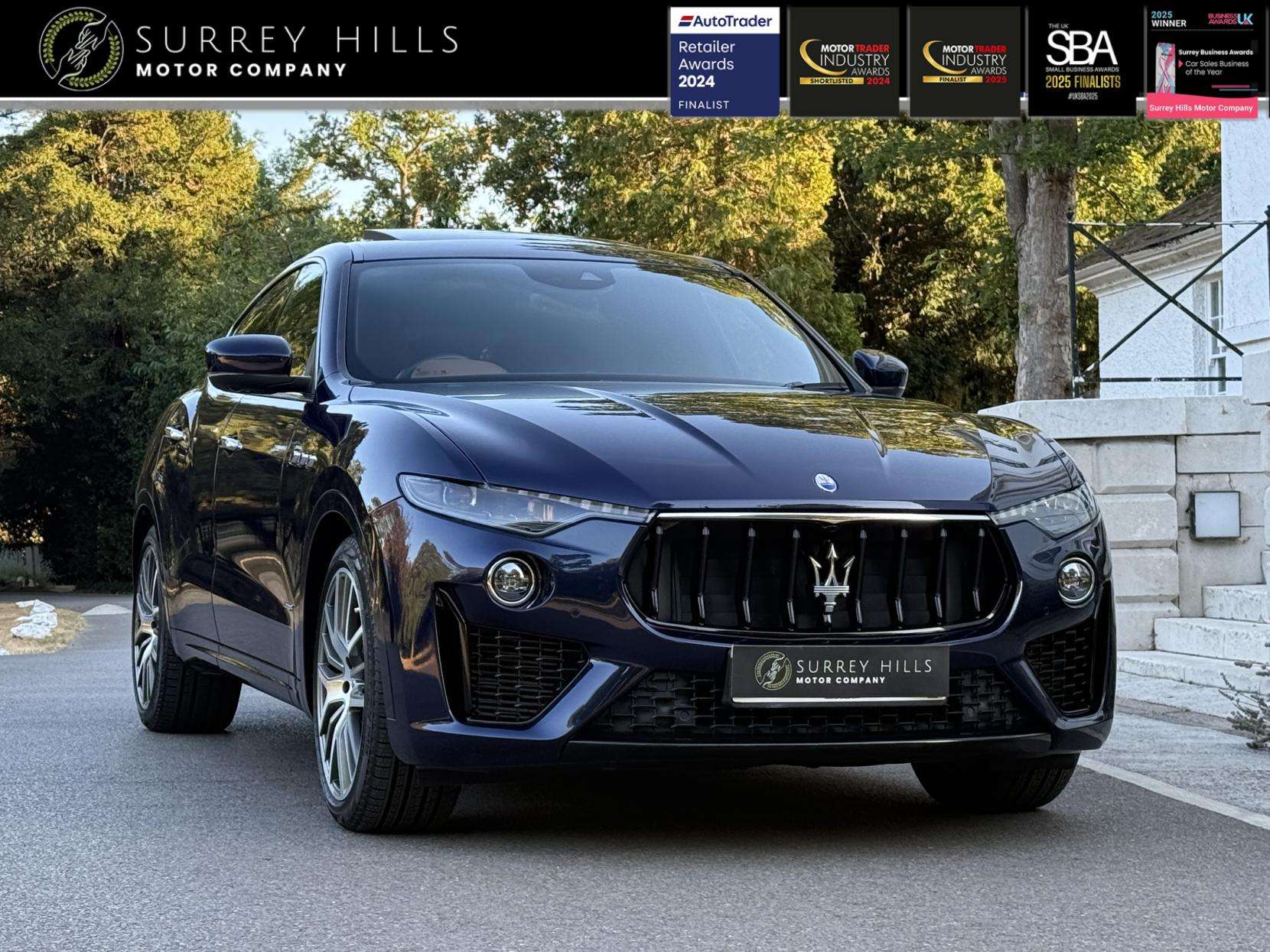 A 2021 MASERATI LEVANTE 3.0 V6 GranSport SUV 5dr Petrol ZF 4WD Euro 6 (s/s) (350 ps) A 2021 MASERATI LEVANTE 3.0 V6 GranSport SUV 5dr Petrol ZF 4WD Euro 6 (s/s) (350 ps)