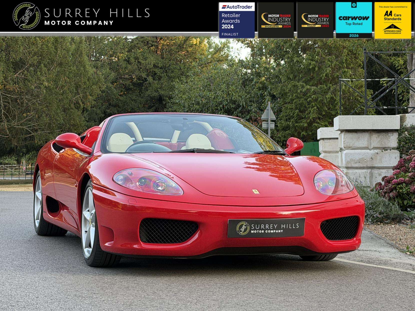 A 2004 FERRARI 360 3.6 Spider 2dr Petrol F1 (440 g/km, 400 bhp) A 2004 FERRARI 360 3.6 Spider 2dr Petrol F1 (440 g/km, 400 bhp)
