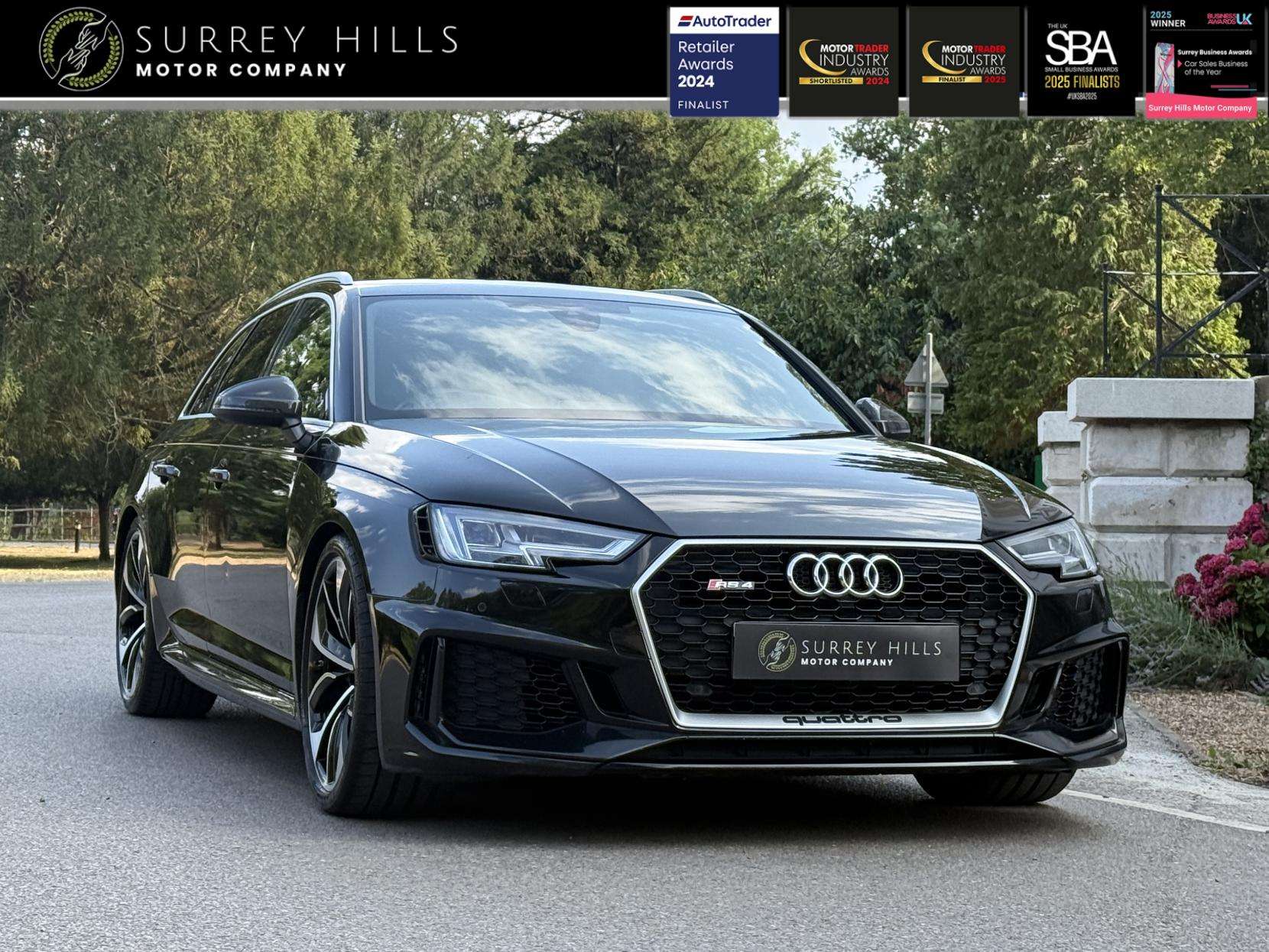 A 2018 AUDI RS4 AVANT 2.9 TFSI V6 Estate 5dr Petrol Tiptronic quattro Euro 6 (s/s) (450 ps) A 2018 AUDI RS4 AVANT 2.9 TFSI V6 Estate 5dr Petrol Tiptronic quattro Euro 6 (s/s) (450 ps)