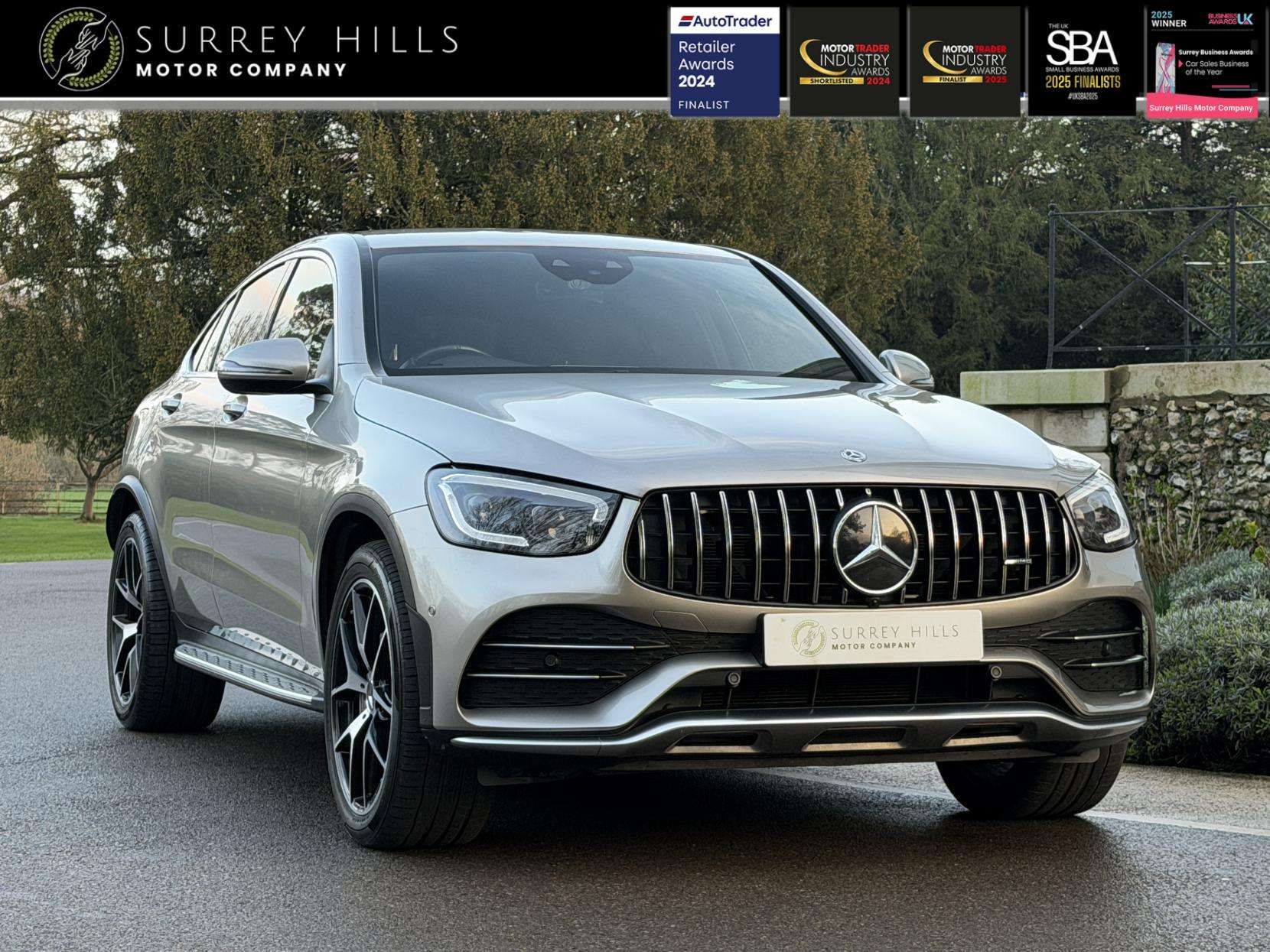 A 2019 MERCEDES-BENZ GLC 3.0 GLC43 V6 AMG (Premium) Coupe 5dr Petrol G-Tronic+ 4MATIC Euro 6 (s/s) (390 ps) A 2019 MERCEDES-BENZ GLC 3.0 GLC43 V6 AMG (Premium) Coupe 5dr Petrol G-Tronic+ 4MATIC Euro 6 (s/s) (390 ps)
