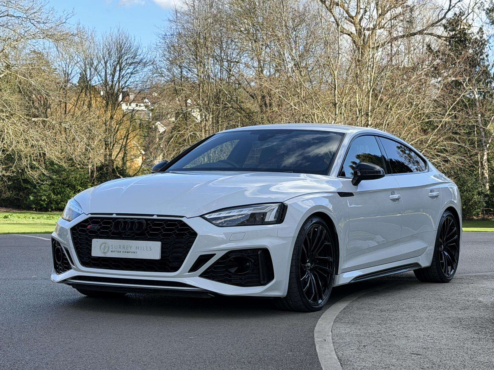 A 2021 AUDI RS5 2.9 TFSI V6 Carbon Black Sportback 5dr Petrol Tiptronic quattro Euro 6 (s/s) (450 ps) A 2021 AUDI RS5 2.9 TFSI V6 Carbon Black Sportback 5dr Petrol Tiptronic quattro Euro 6 (s/s) (450 ps)