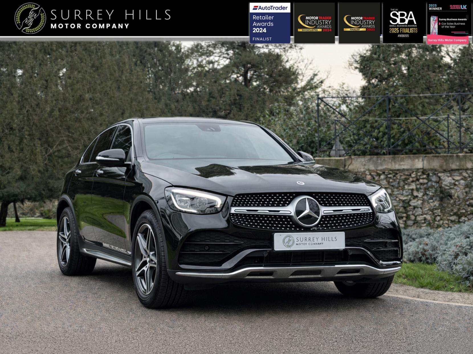 A 2023 MERCEDES-BENZ GLC 2.0 GLC300h MHEV AMG Line Coupe 5dr Petrol Hybrid G-Tronic+ 4MATIC Euro 6 (s/s) (272 ps) A 2023 MERCEDES-BENZ GLC 2.0 GLC300h MHEV AMG Line Coupe 5dr Petrol Hybrid G-Tronic+ 4MATIC Euro 6 (s/s) (272 ps)