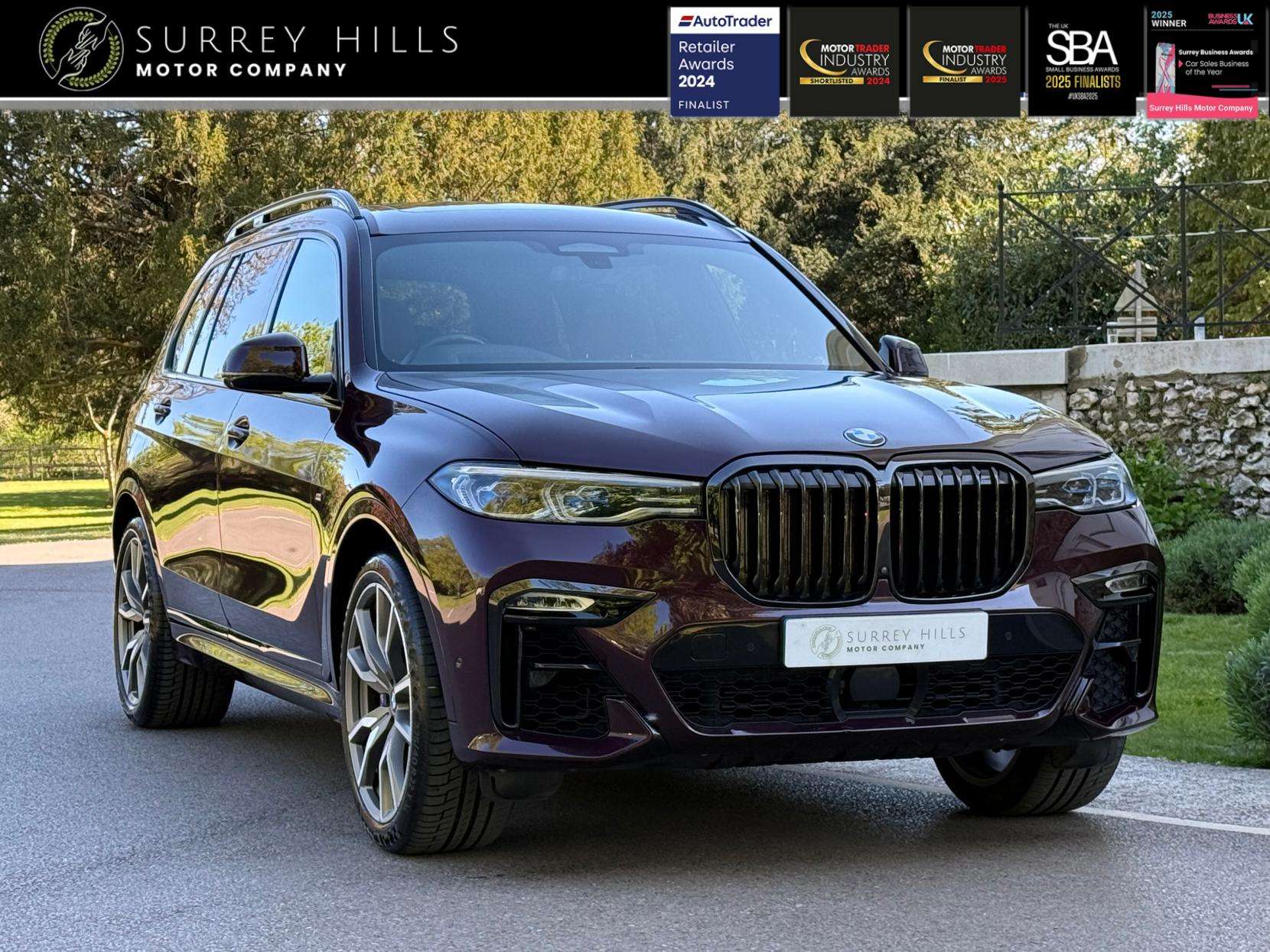 A 2019 BMW X7 3.0 M50d SUV 5dr Diesel Auto xDrive Euro 6 (s/s) (400 ps) A 2019 BMW X7 3.0 M50d SUV 5dr Diesel Auto xDrive Euro 6 (s/s) (400 ps)