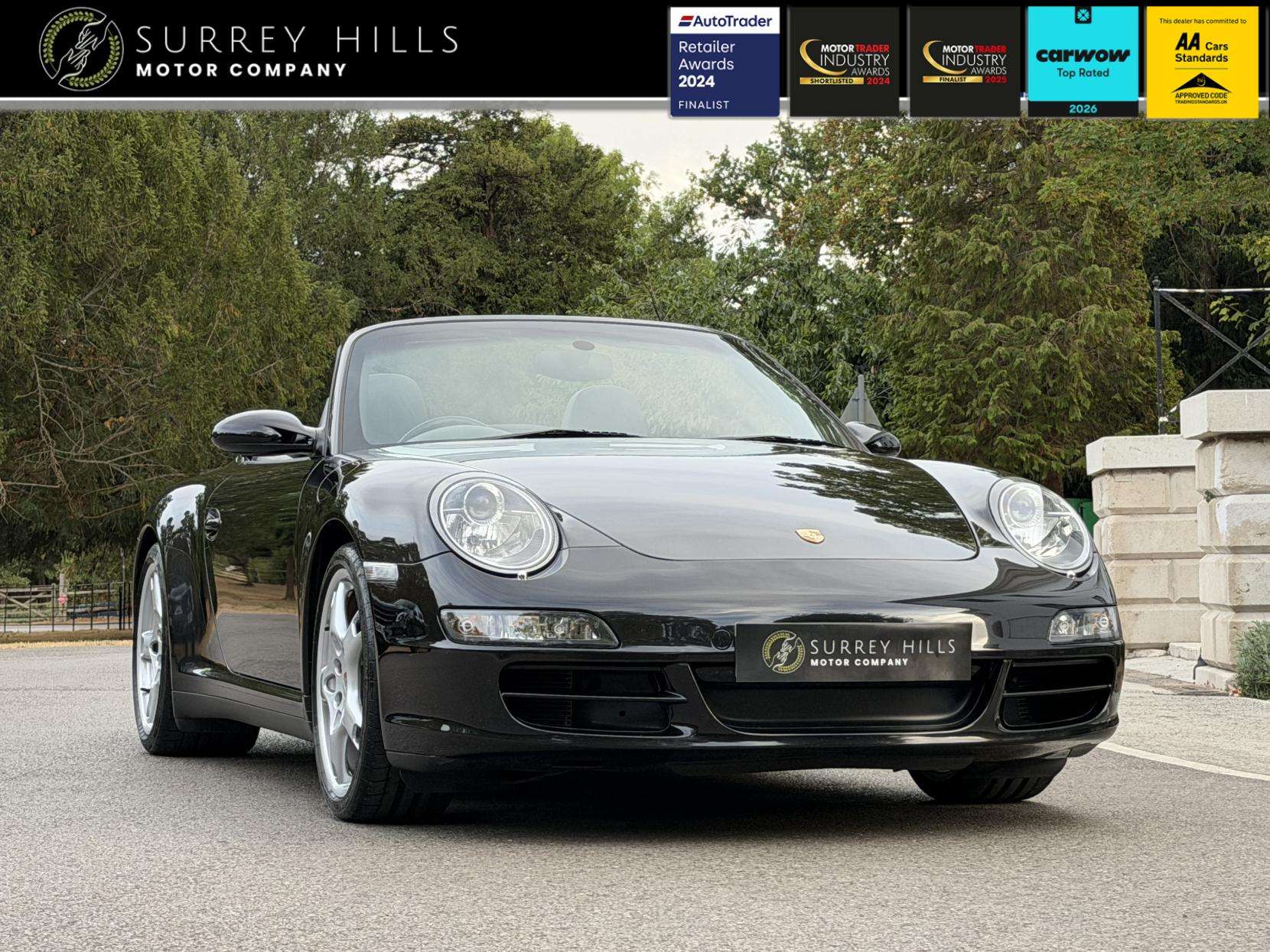 A 2006 PORSCHE 911 3.8 997 Carrera 4S Cabriolet 2dr Petrol Manual AWD (285 g/km, 350 bhp) A 2006 PORSCHE 911 3.8 997 Carrera 4S Cabriolet 2dr Petrol Manual AWD (285 g/km, 350 bhp)