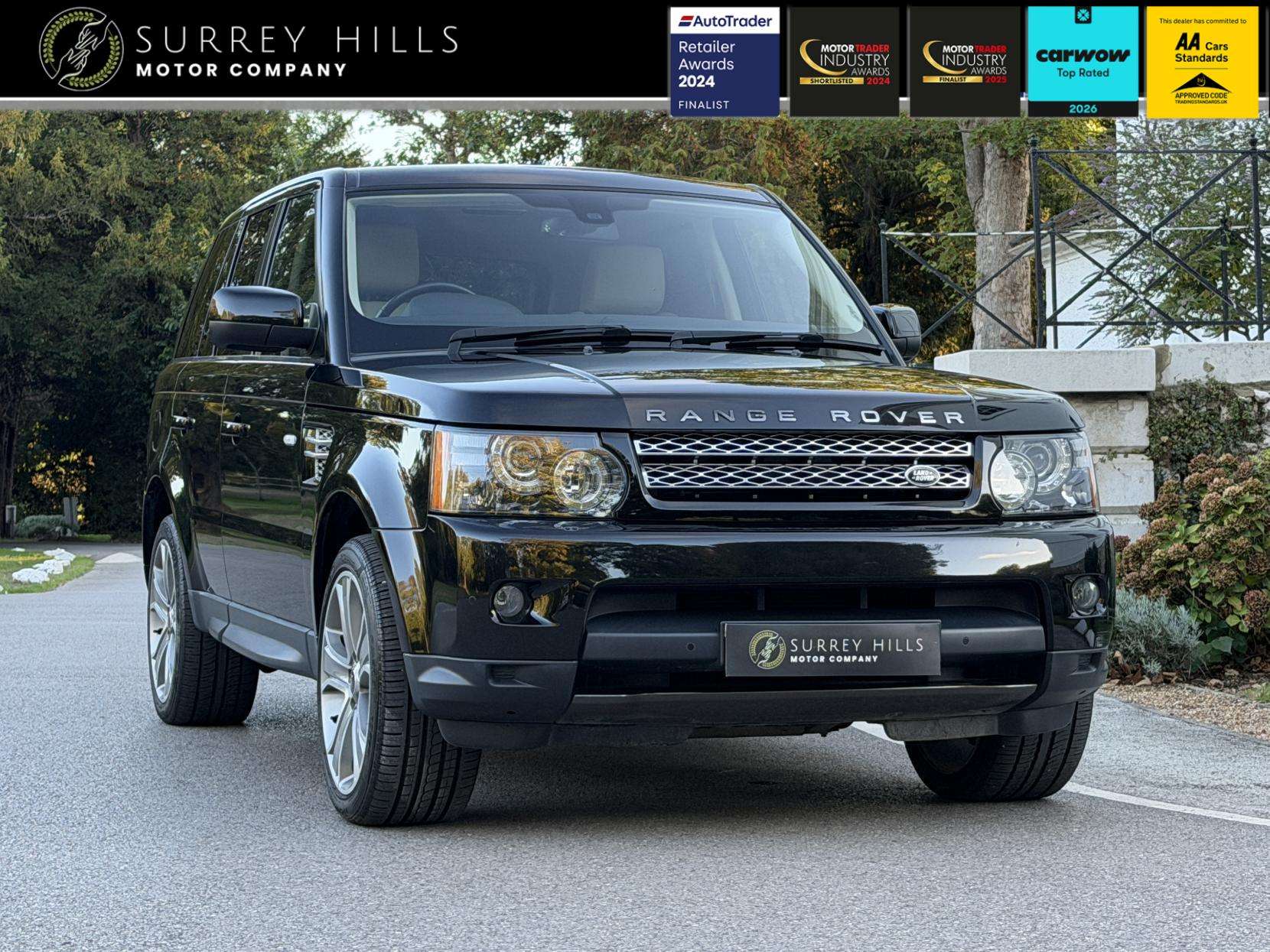 A 2013 LAND ROVER RANGE ROVER SPORT 3.0 SD V6 HSE Black SUV 5dr Diesel Auto 4WD Euro 5 (255 bhp) A 2013 LAND ROVER RANGE ROVER SPORT 3.0 SD V6 HSE Black SUV 5dr Diesel Auto 4WD Euro 5 (255 bhp)