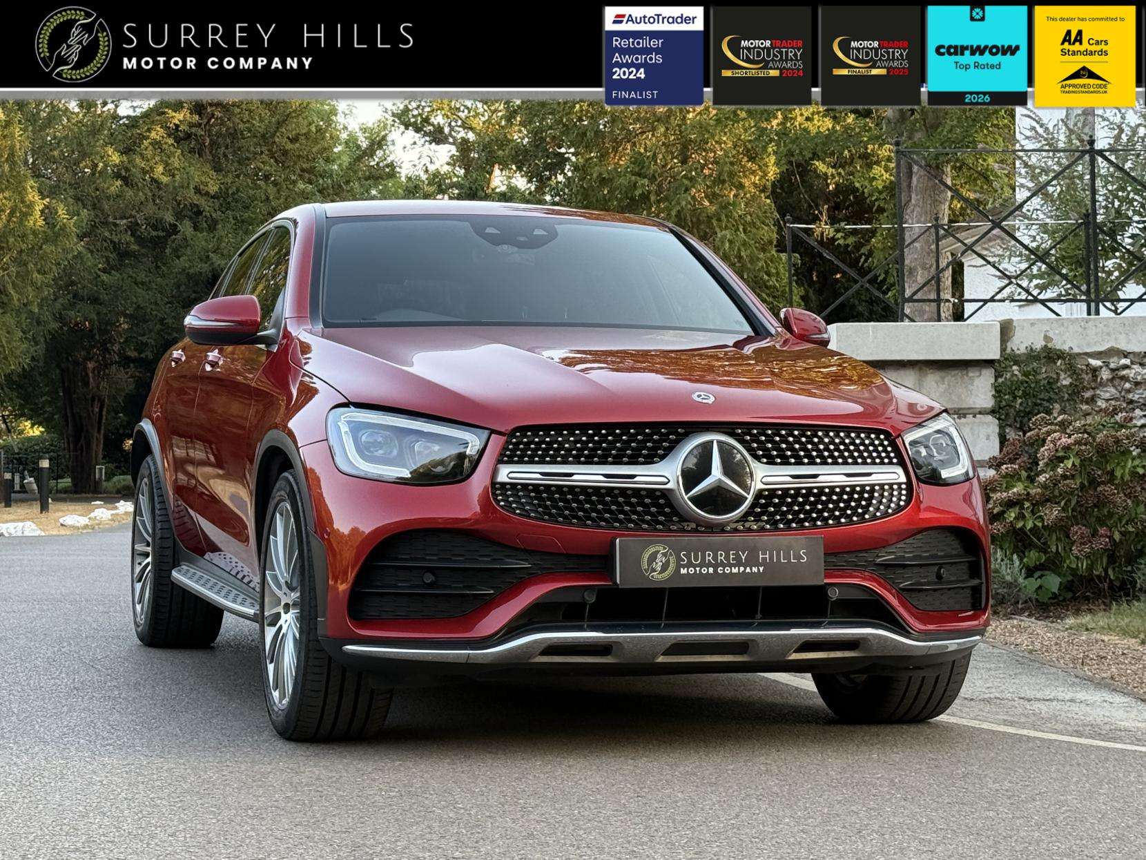 A 2020 MERCEDES-BENZ GLC 2.0 GLC220d AMG Line (Premium) Coupe 5dr Diesel G-Tronic+ 4MATIC Euro 6 (s/s) (194 ps) A 2020 MERCEDES-BENZ GLC 2.0 GLC220d AMG Line (Premium) Coupe 5dr Diesel G-Tronic+ 4MATIC Euro 6 (s/s) (194 ps)