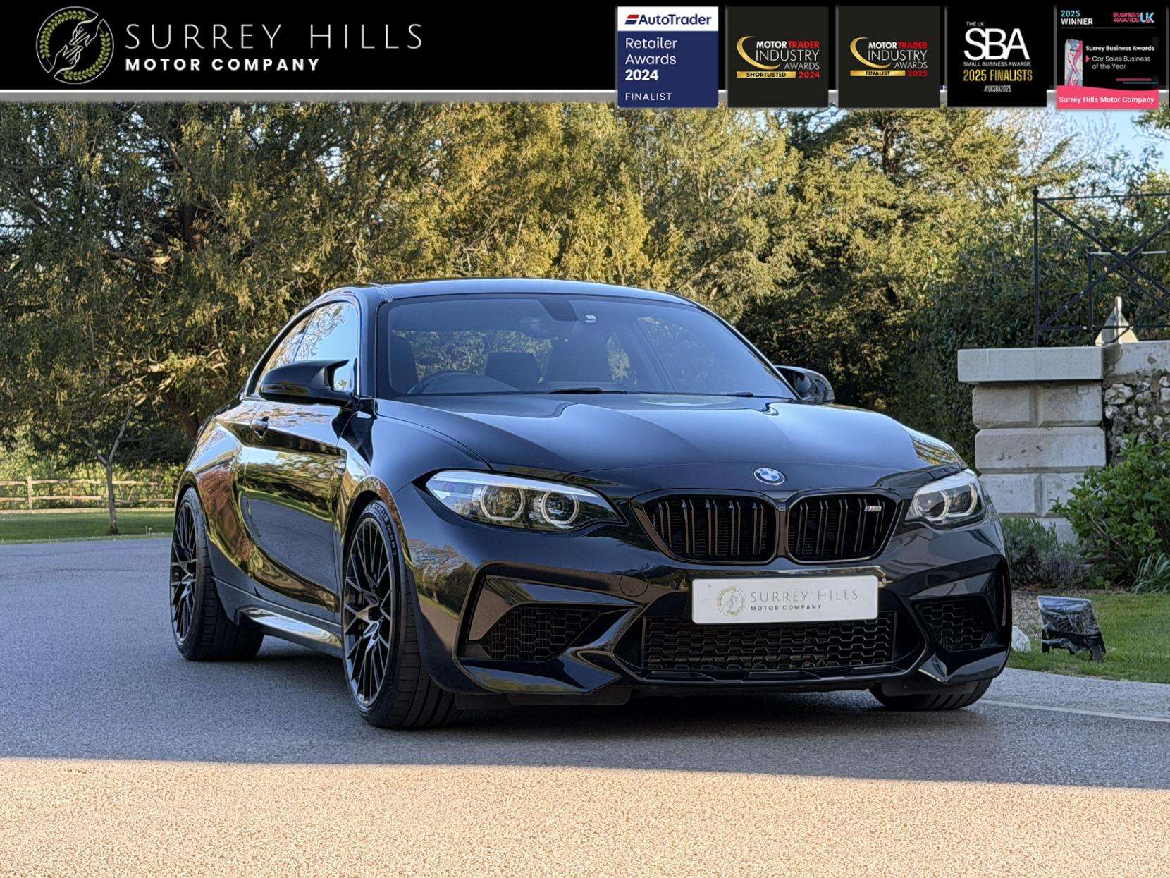 A 2019 BMW M2 3.0 BiTurbo GPF Competition Coupe 2dr Petrol DCT Euro 6 (s/s) (410 ps) A 2019 BMW M2 3.0 BiTurbo GPF Competition Coupe 2dr Petrol DCT Euro 6 (s/s) (410 ps)