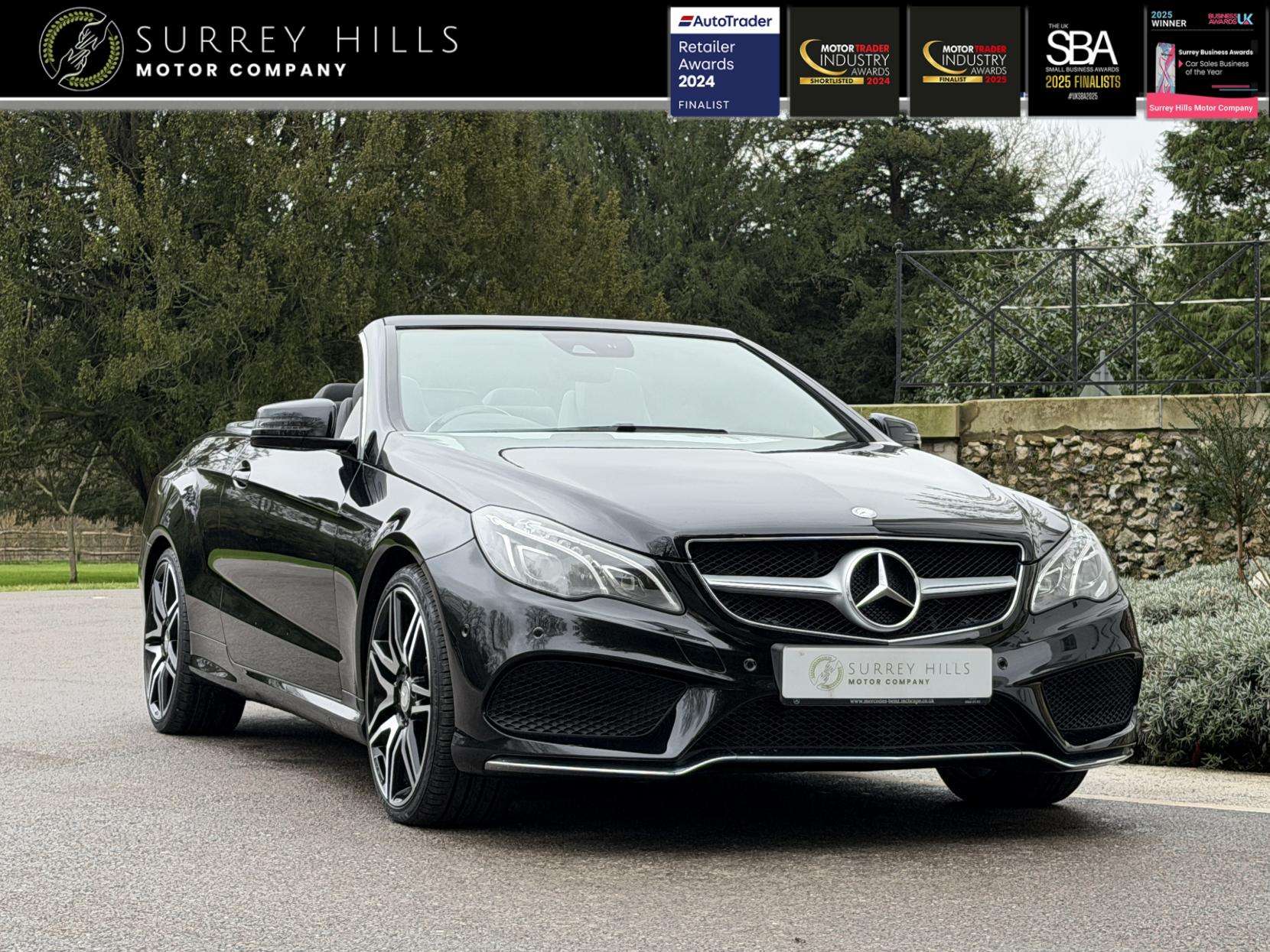 A 2015 MERCEDES-BENZ E CLASS 2.1 E220 BlueTEC AMG Line Cabriolet 2dr Diesel G-Tronic+ Euro 6 (s/s) (177 ps) A 2015 MERCEDES-BENZ E CLASS 2.1 E220 BlueTEC AMG Line Cabriolet 2dr Diesel G-Tronic+ Euro 6 (s/s) (177 ps)