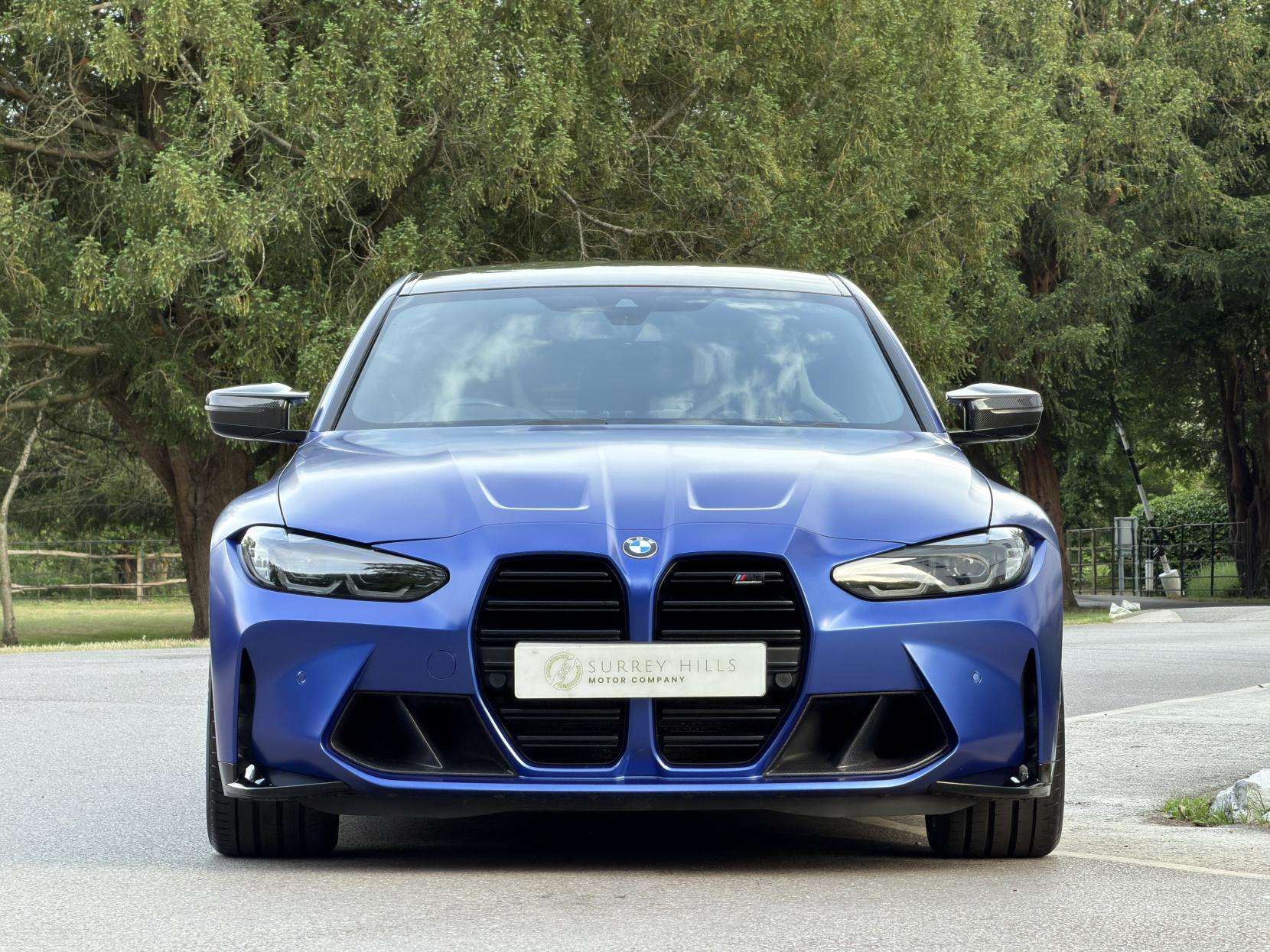 A 2021 BMW M3 3.0 BiTurbo Competition Saloon 4dr Petrol Steptronic Euro 6 (s/s) (510 ps) A 2021 BMW M3 3.0 BiTurbo Competition Saloon 4dr Petrol Steptronic Euro 6 (s/s) (510 ps)