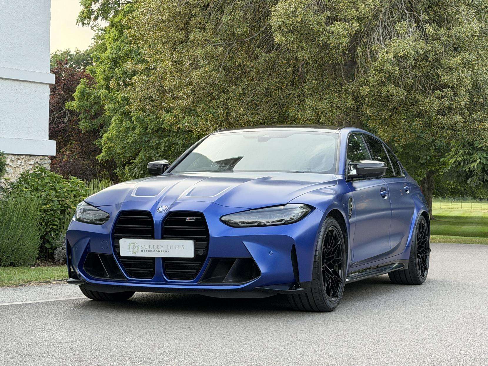 A 2021 BMW M3 3.0 BiTurbo Competition Saloon 4dr Petrol Steptronic Euro 6 (s/s) (510 ps) A 2021 BMW M3 3.0 BiTurbo Competition Saloon 4dr Petrol Steptronic Euro 6 (s/s) (510 ps)